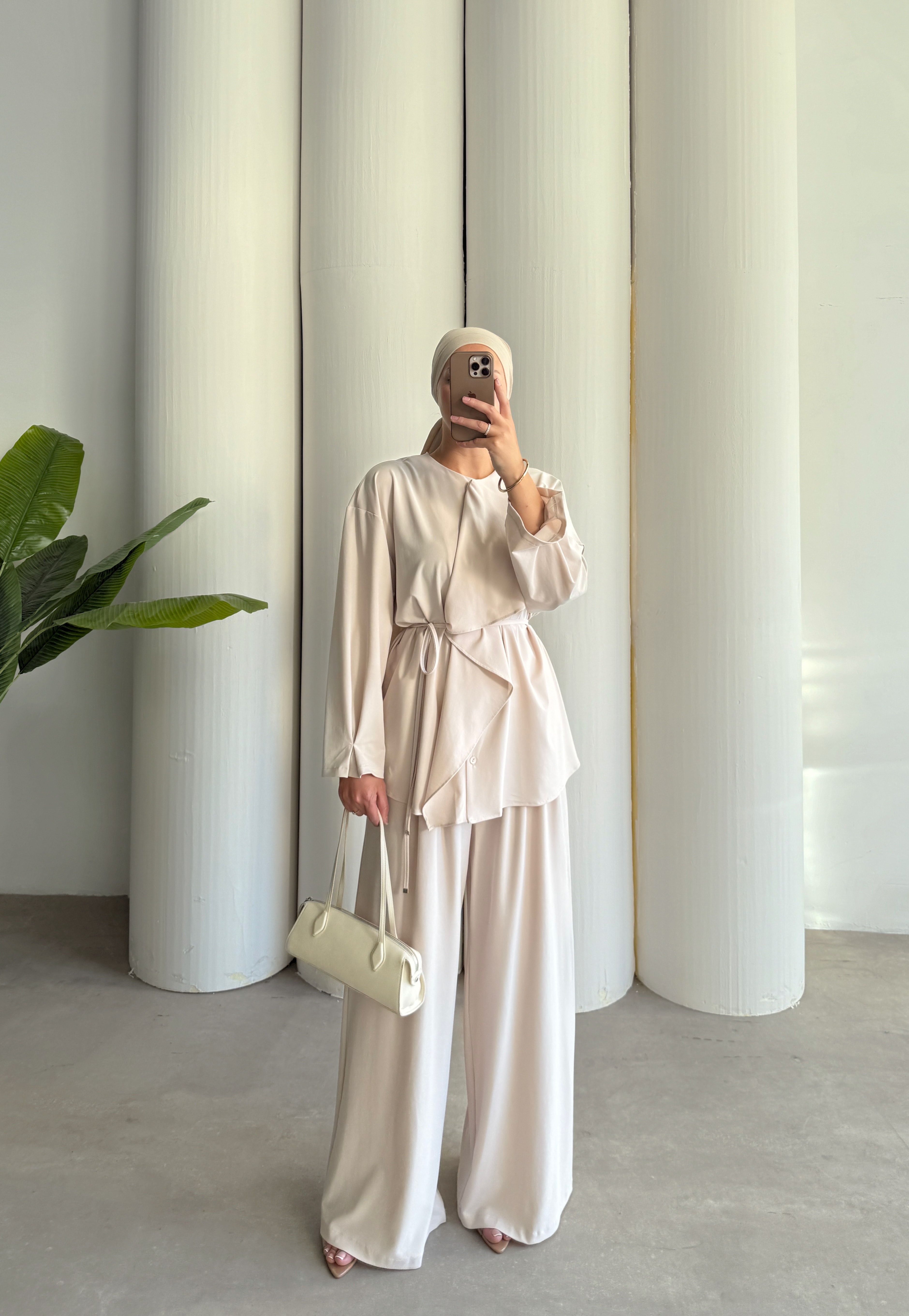 Asilla Takım - Bej