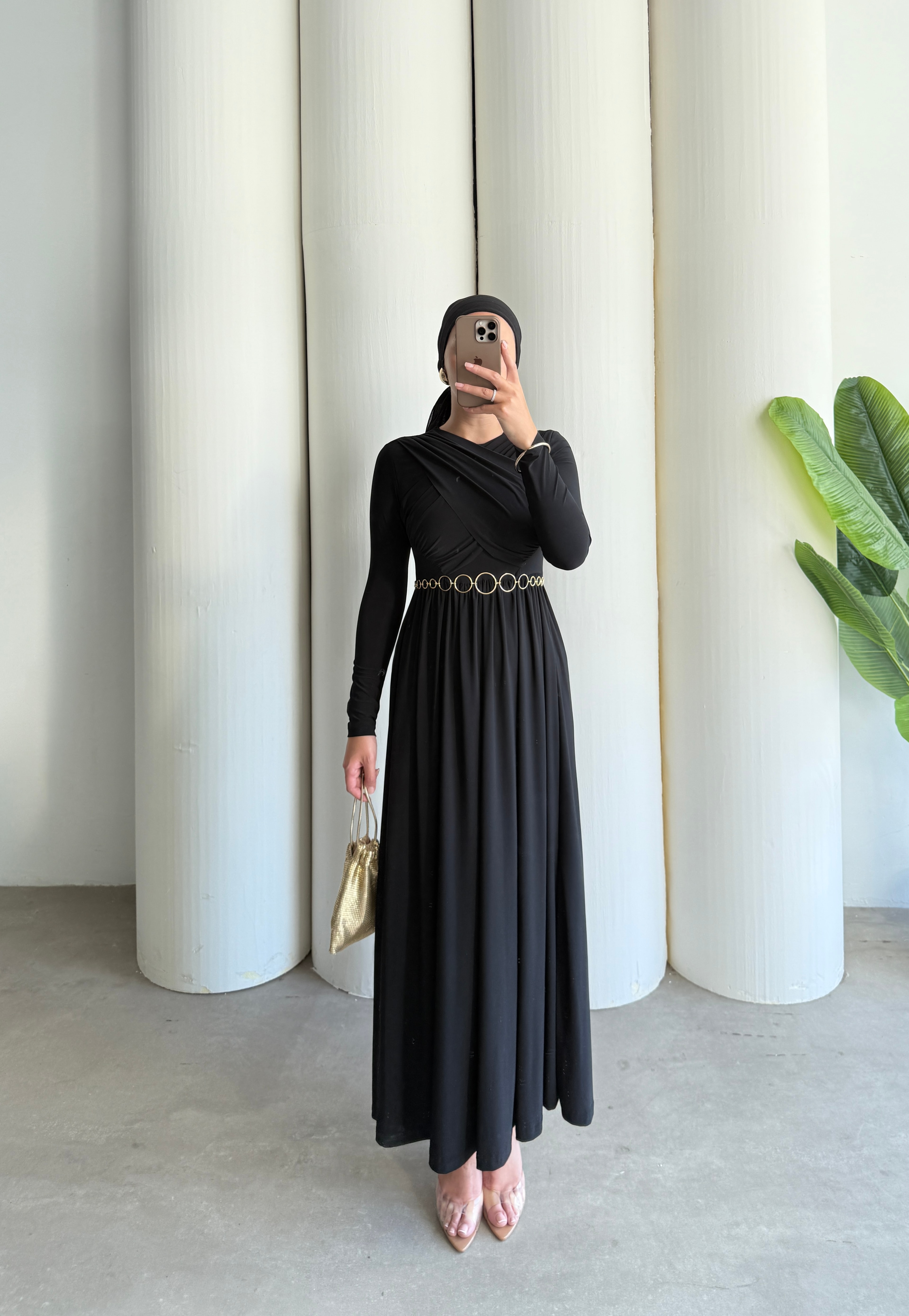 Levina Elbise  - Siyah