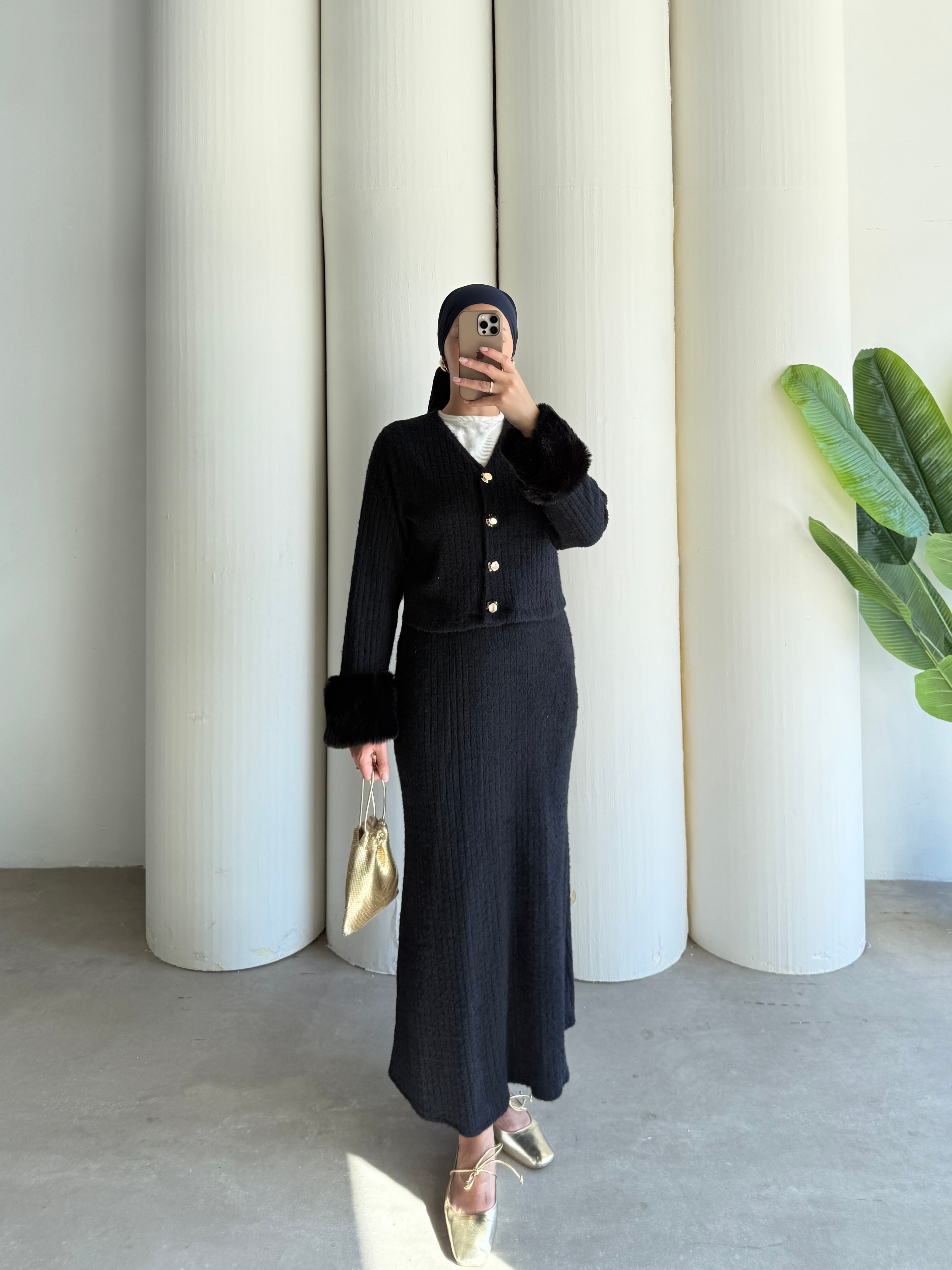 Solange Takım - Siyah