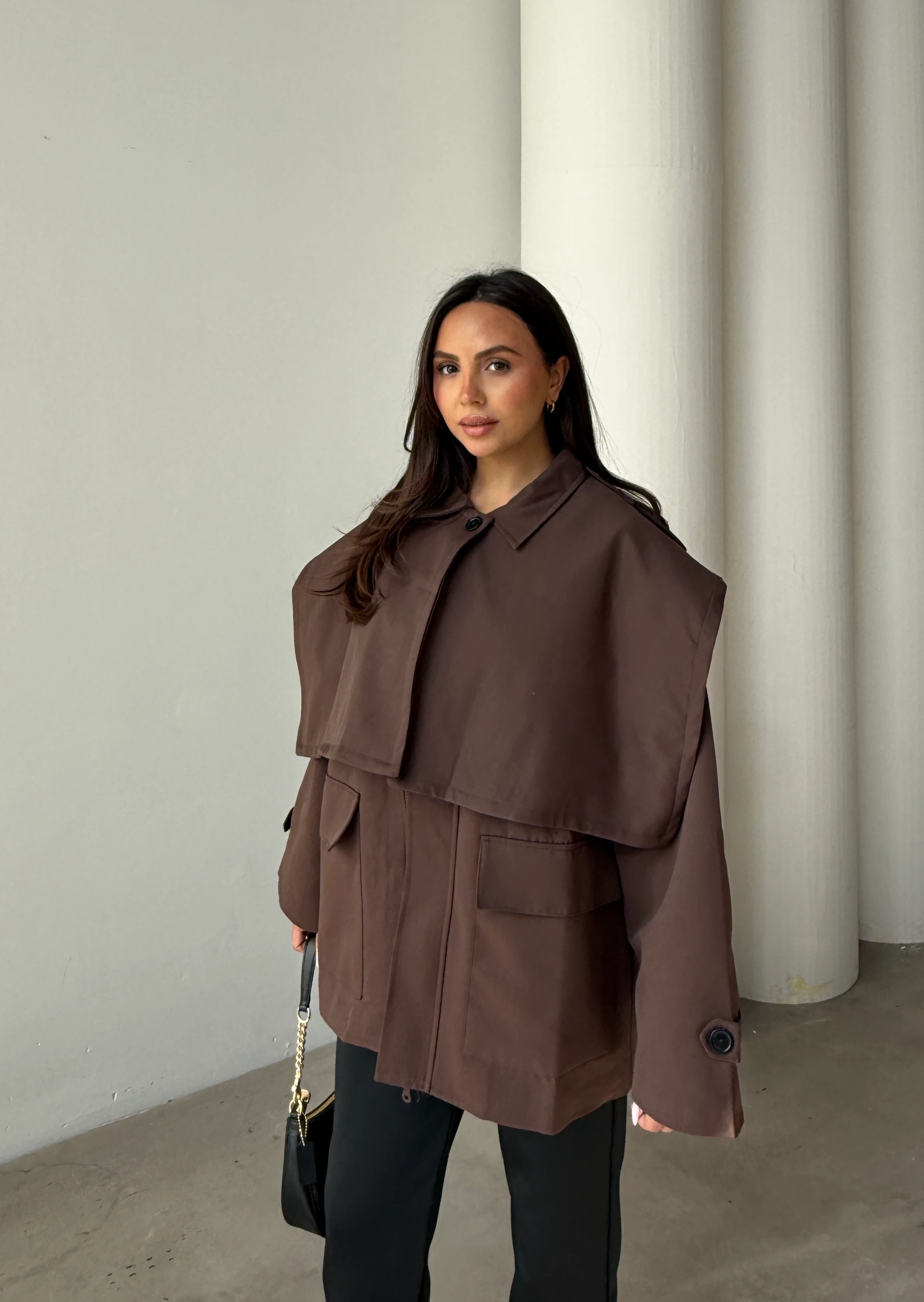 Faye Trençkot - Kahve