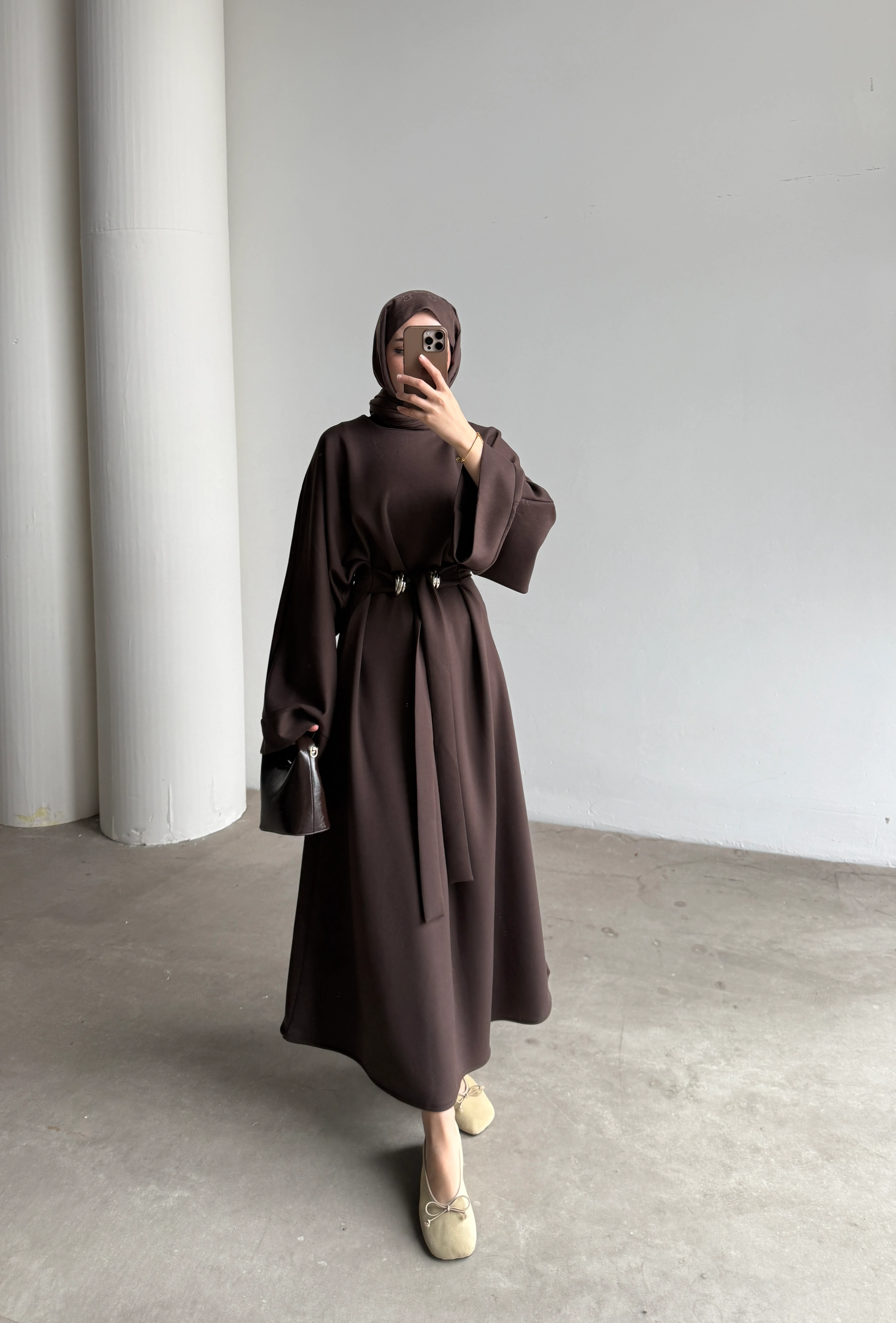 Rabina Elbise  - Kahve