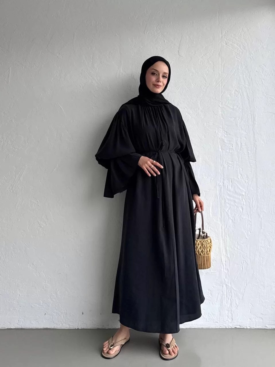 Assia Elbise Siyah - Siyah