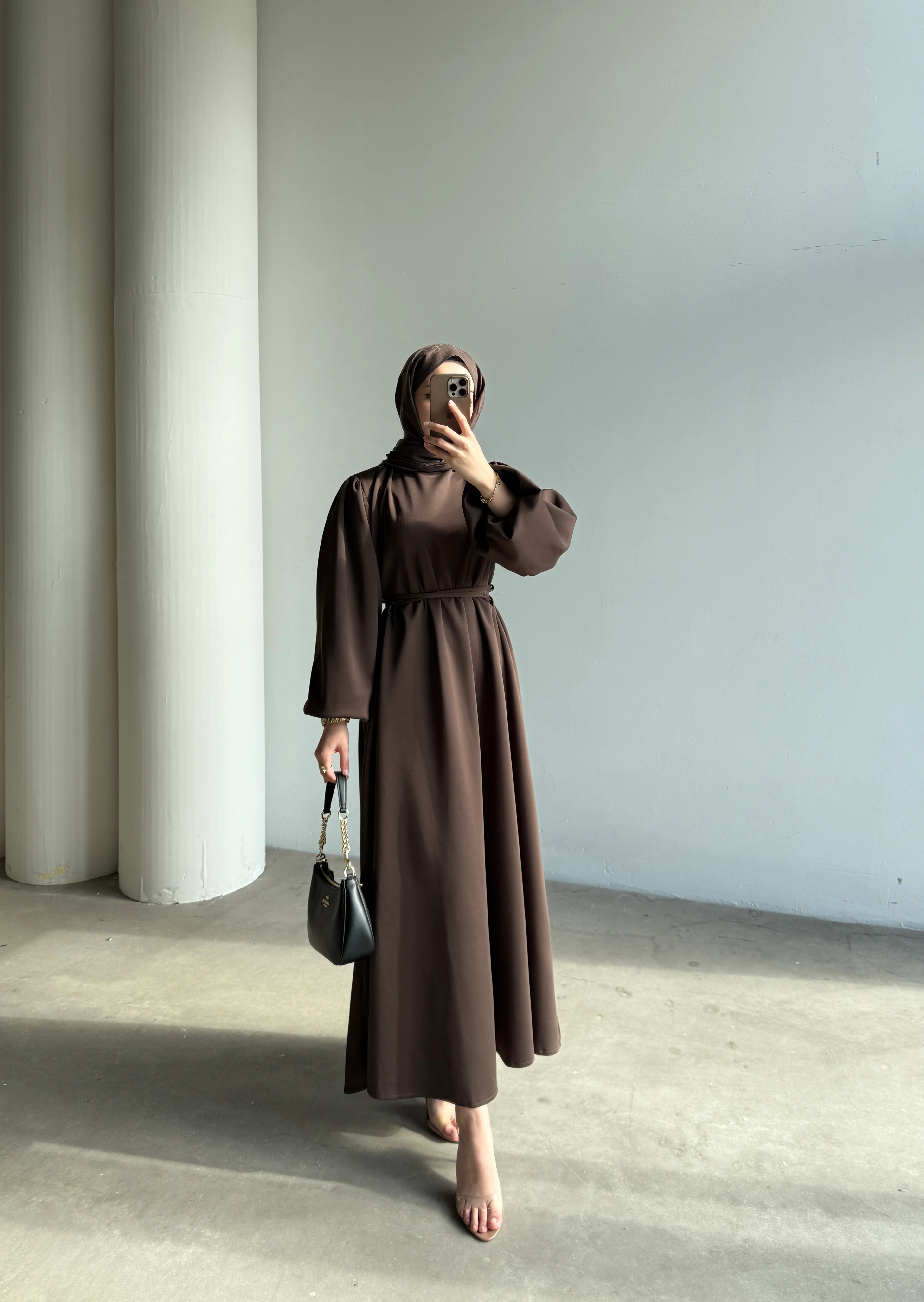 Luce Elbise  - Kahve