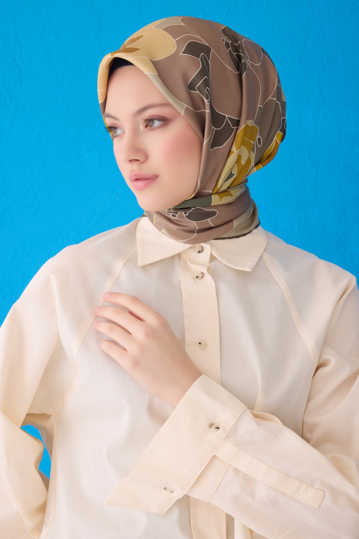 Belli Twill İpek Eşarp 4127D