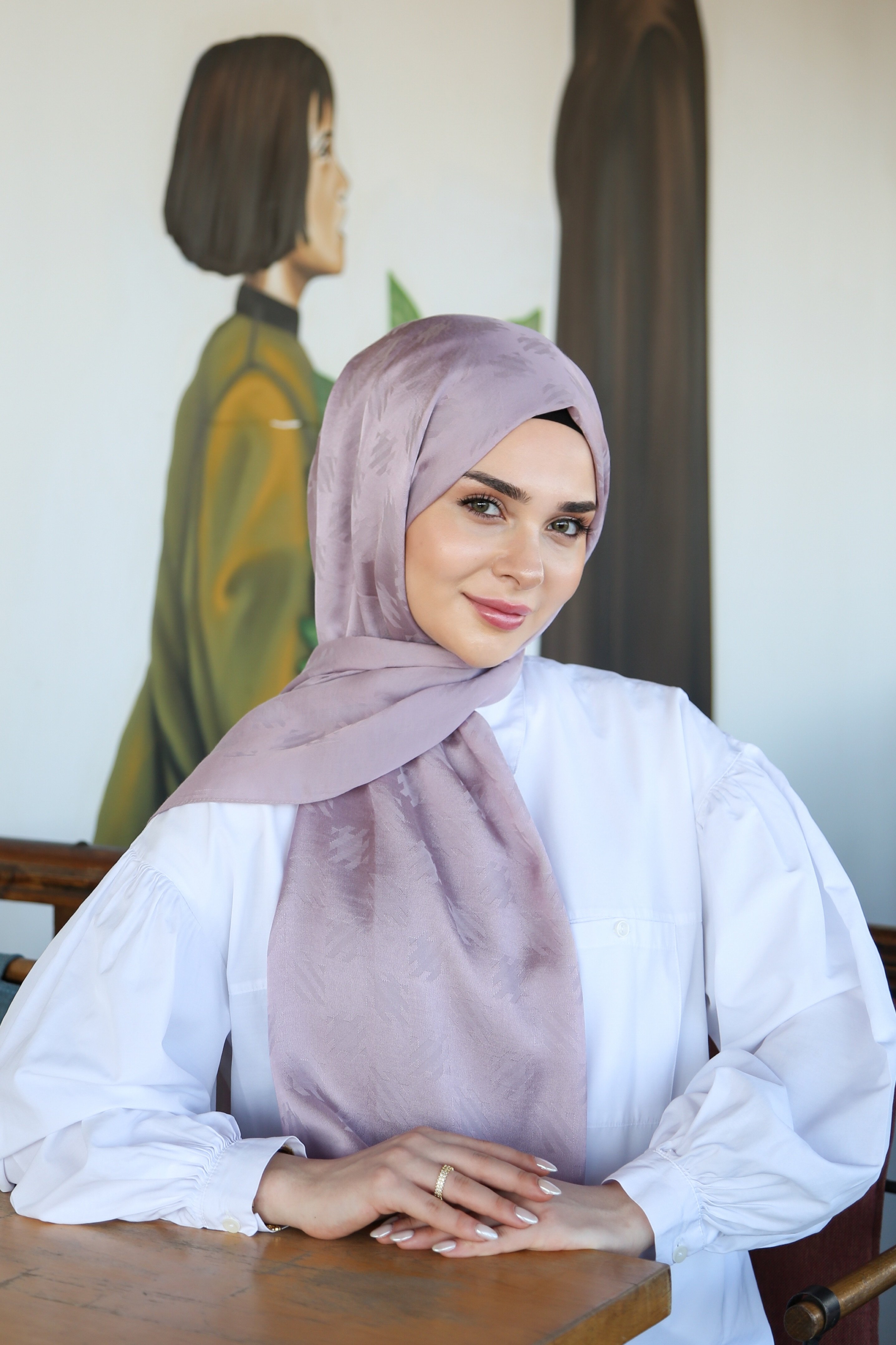 Armine Trend Lyon Şal 4 - Lila-247309