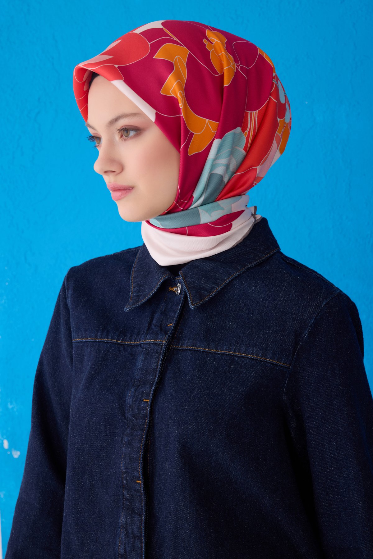 Belli Twill İpek Eşarp 4127D