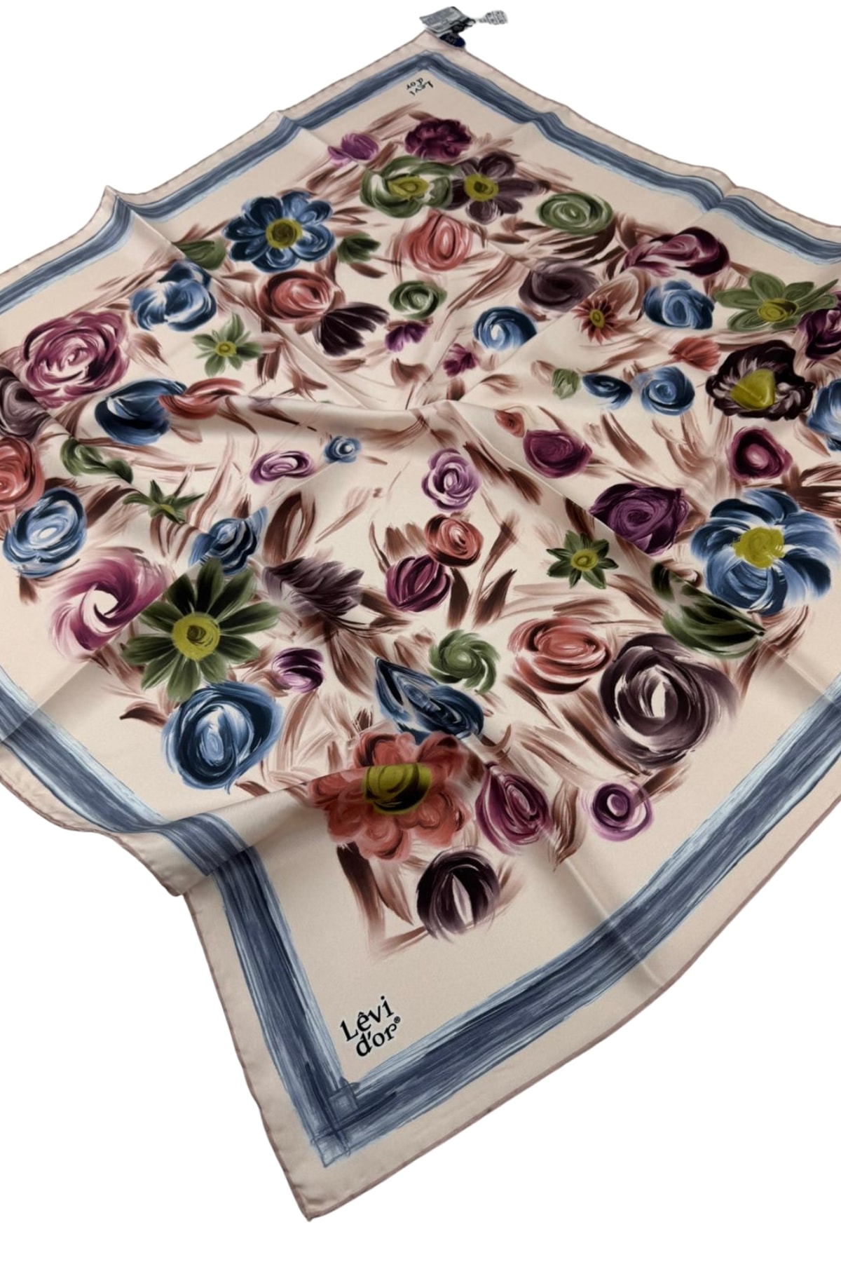Levidor Twill İpek Eşarp LD1069-01