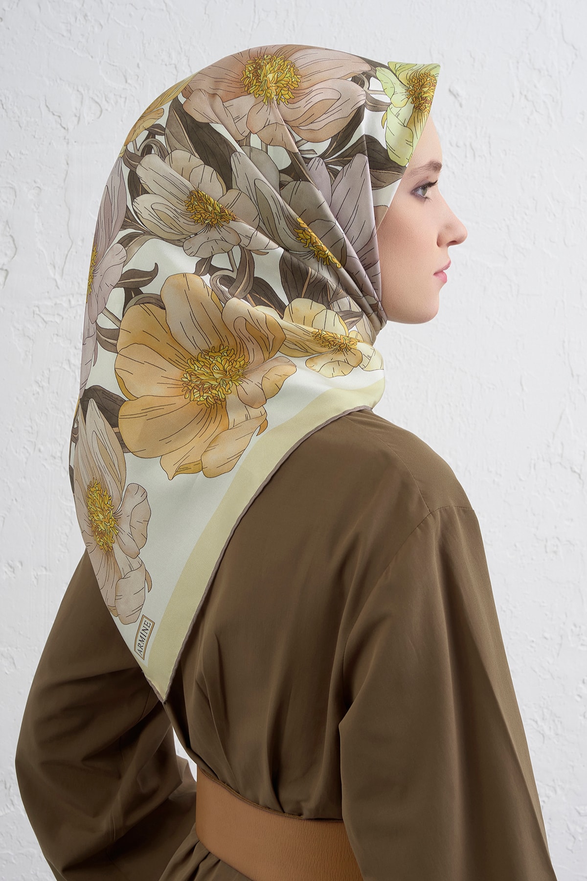Armine Sura İpek Eşarp 9403DS - 38-Çok Renkli