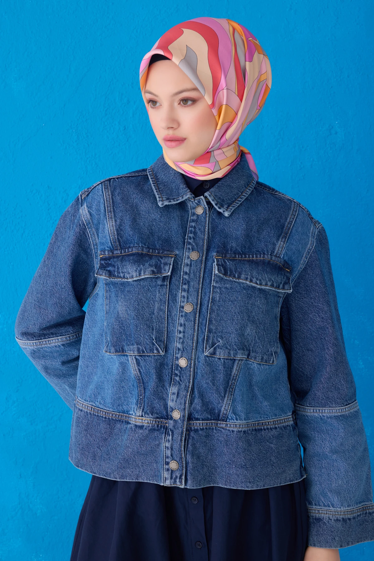 Belli Twill İpek Eşarp 4108D