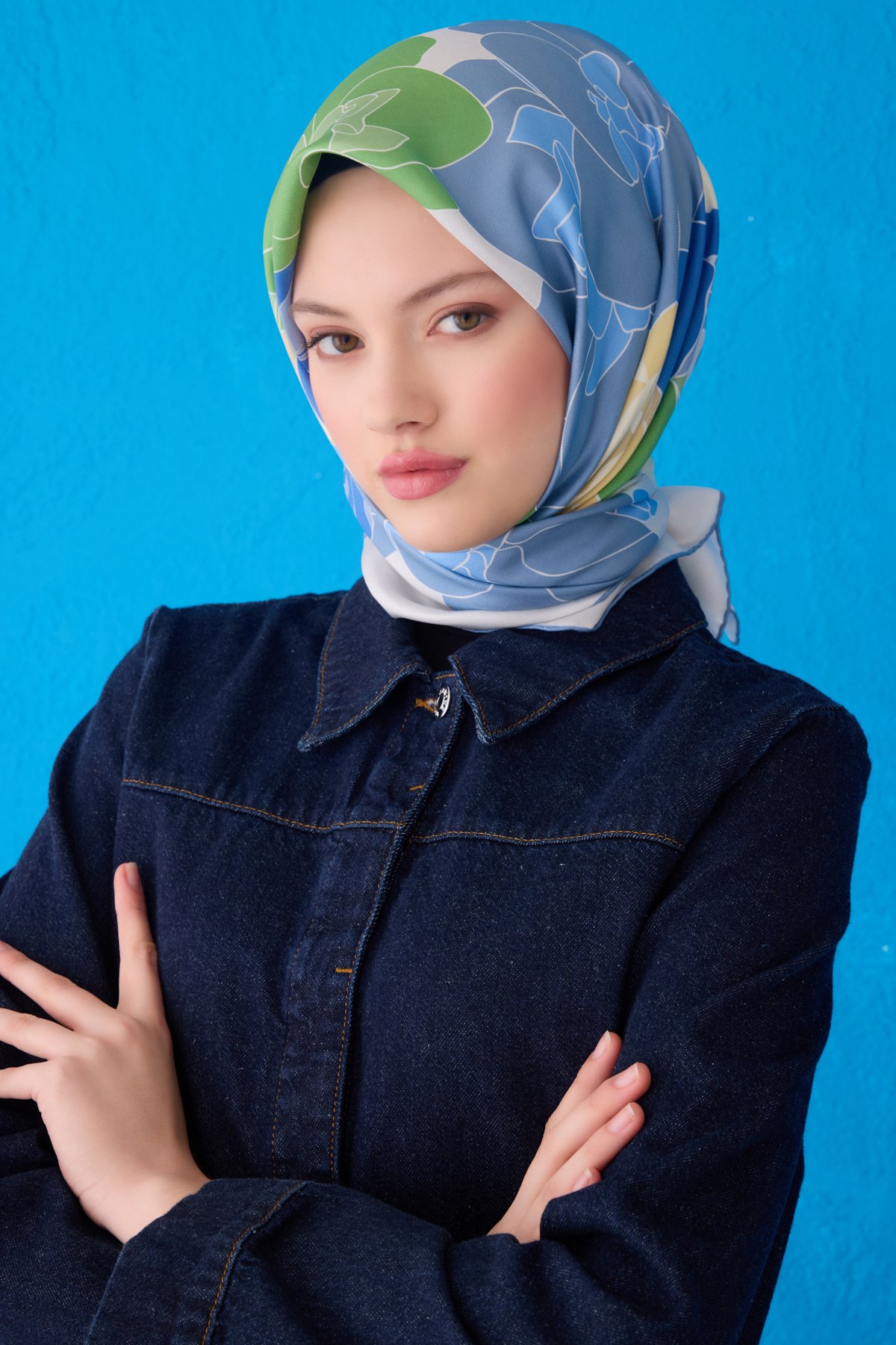 Belli Twill İpek Eşarp 4127D