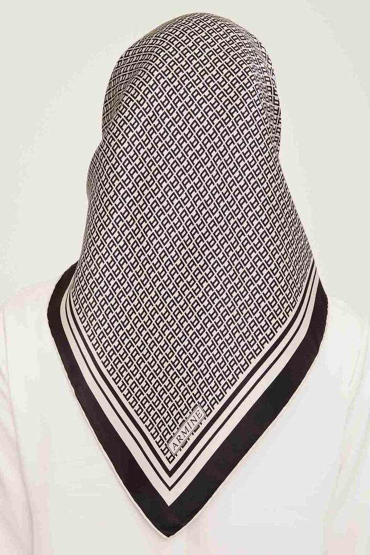 Armine Nostalji Serisi Twill İpek Eşarp 9026D-02