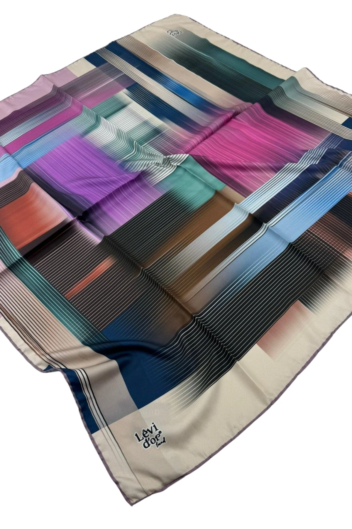 Levidor Trend Twill Eşarp LDT285 - 08-Çok Renkli