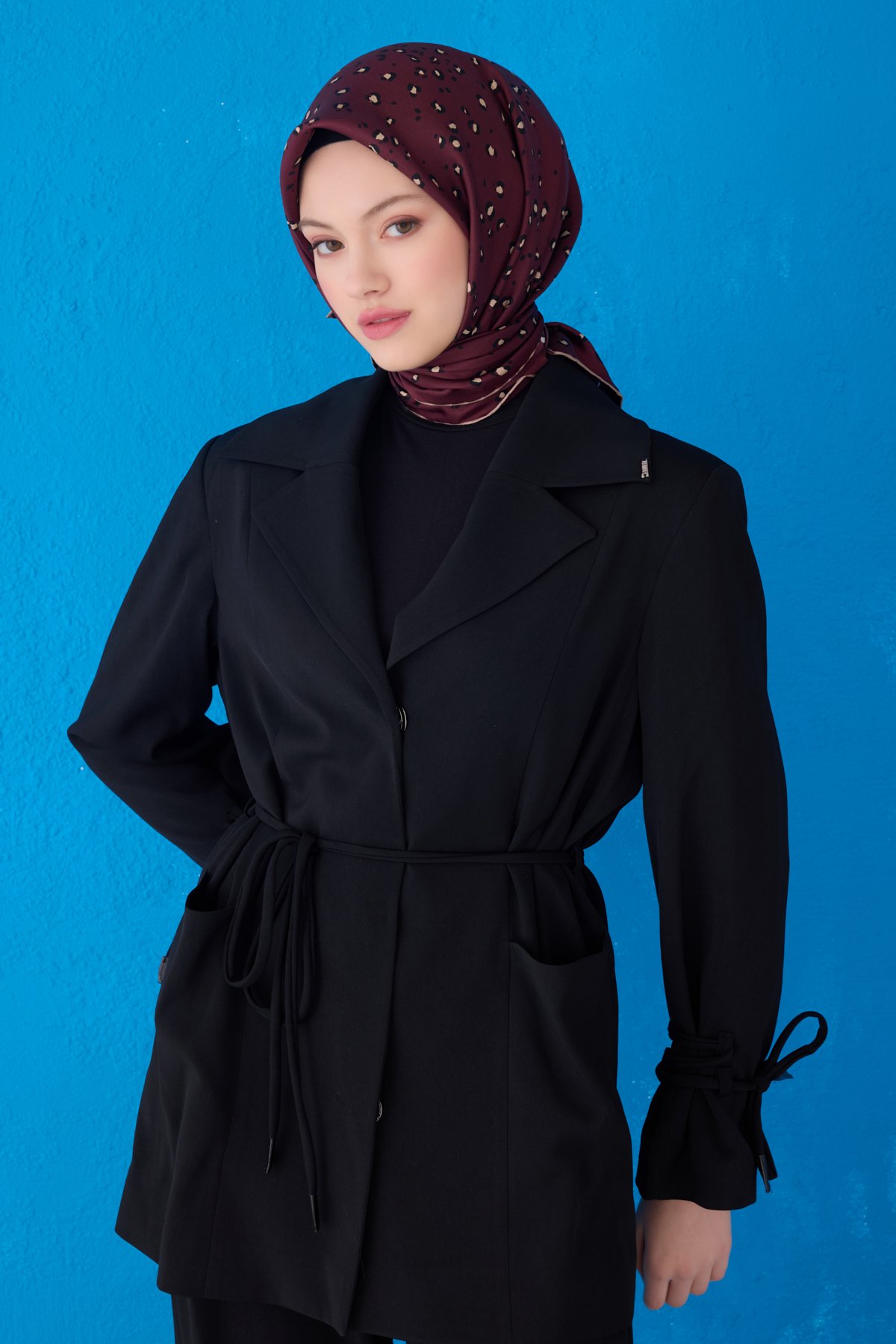 Belli Twill İpek Eşarp 4126D - Çok Renkli 2