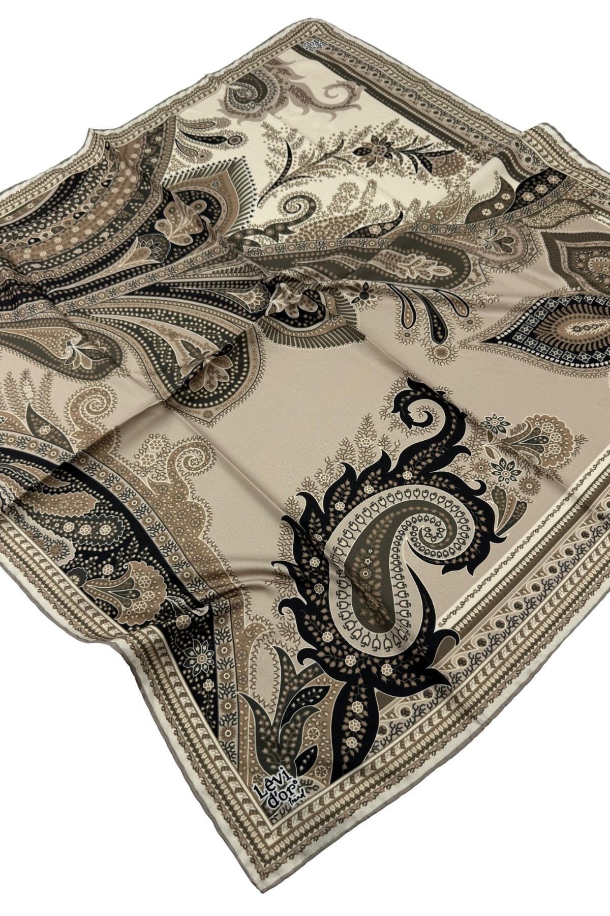 Levidor Trend Twill Eşarp LDT269-01 - Nohut Beji-09