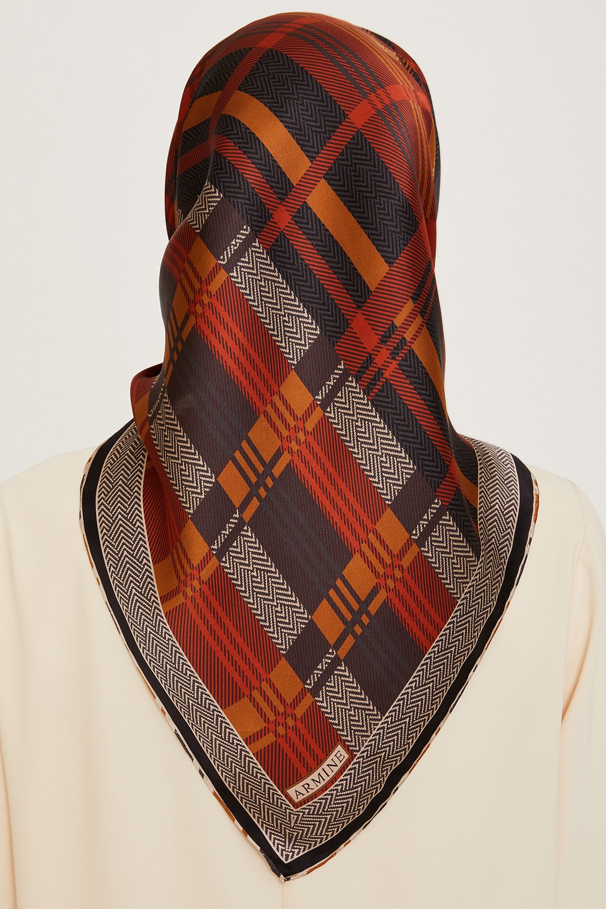 Armine İpek Twill Eşarp 9223D-85