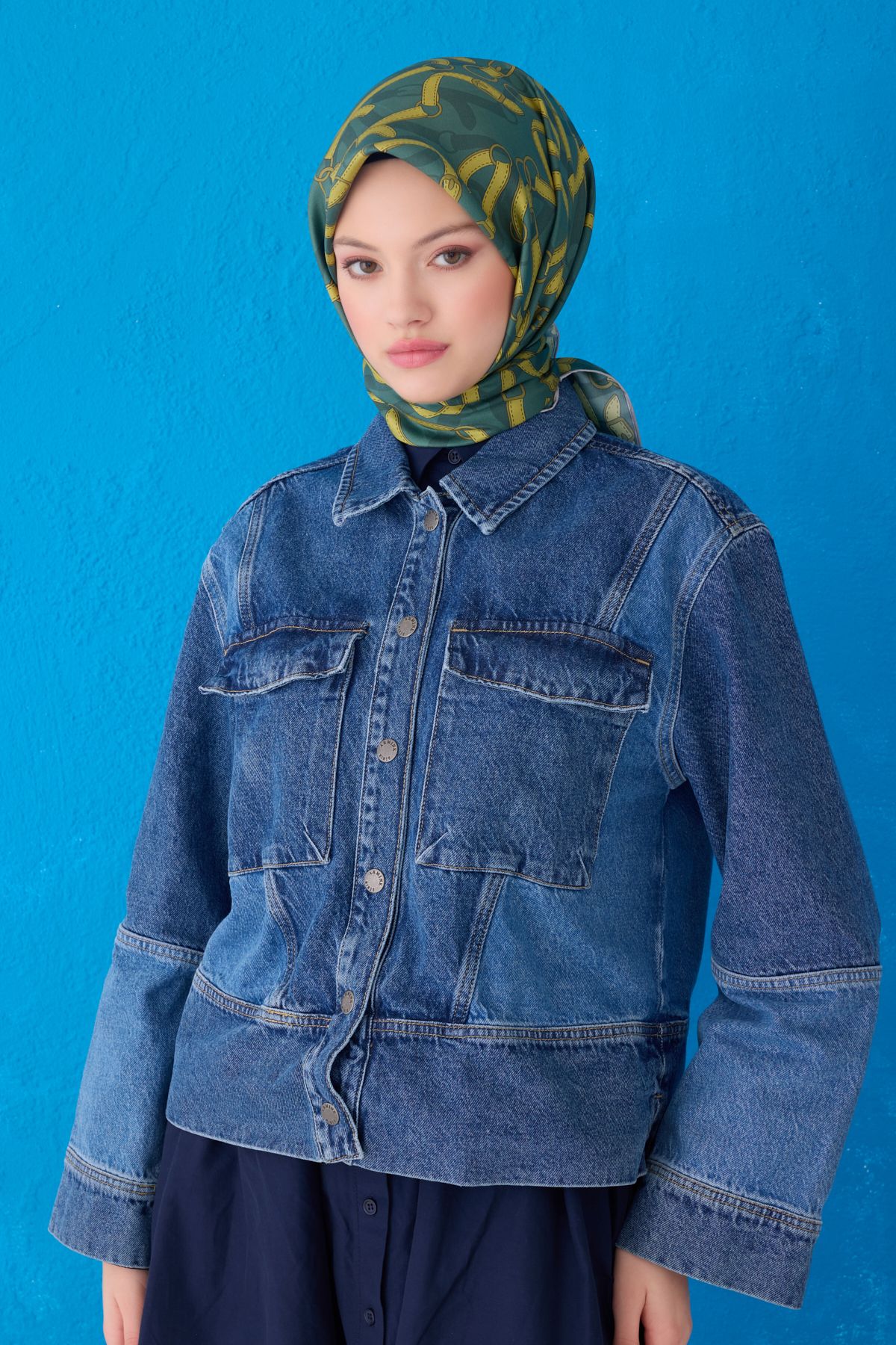 Belli Twill İpek Eşarp 4125D