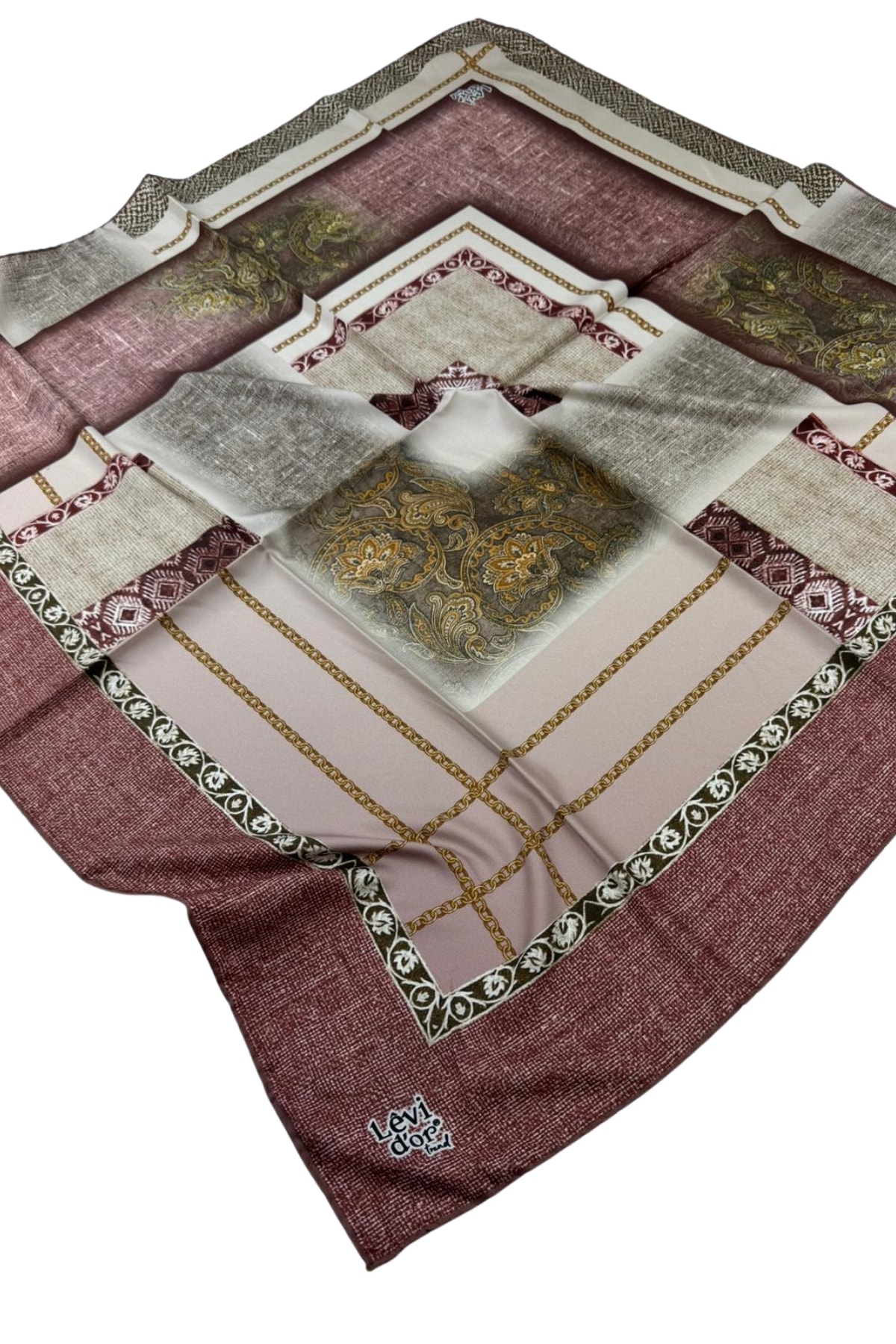 Levidor Trend Twill Eşarp LDT277 - 03-Gül Kurusu