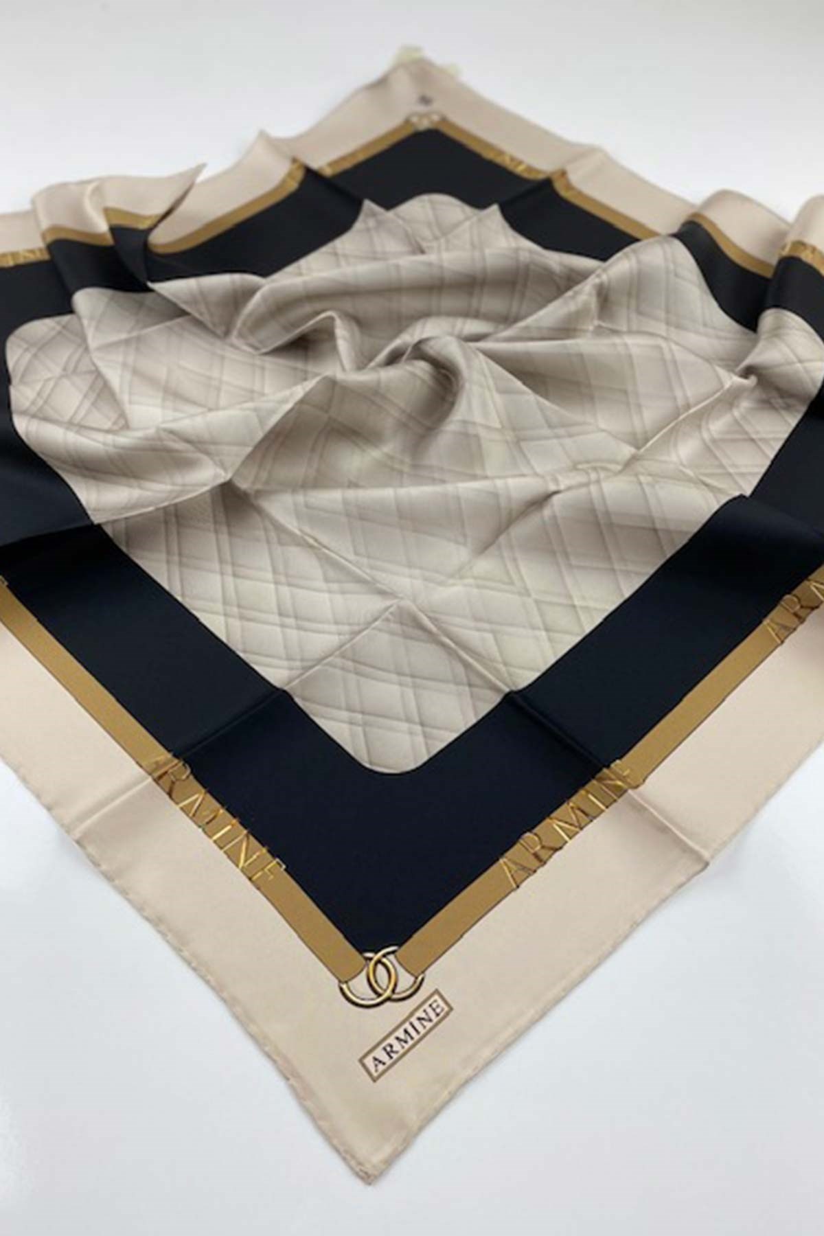 Armine İpek Eşarp Nostalji Twill 8813D-01