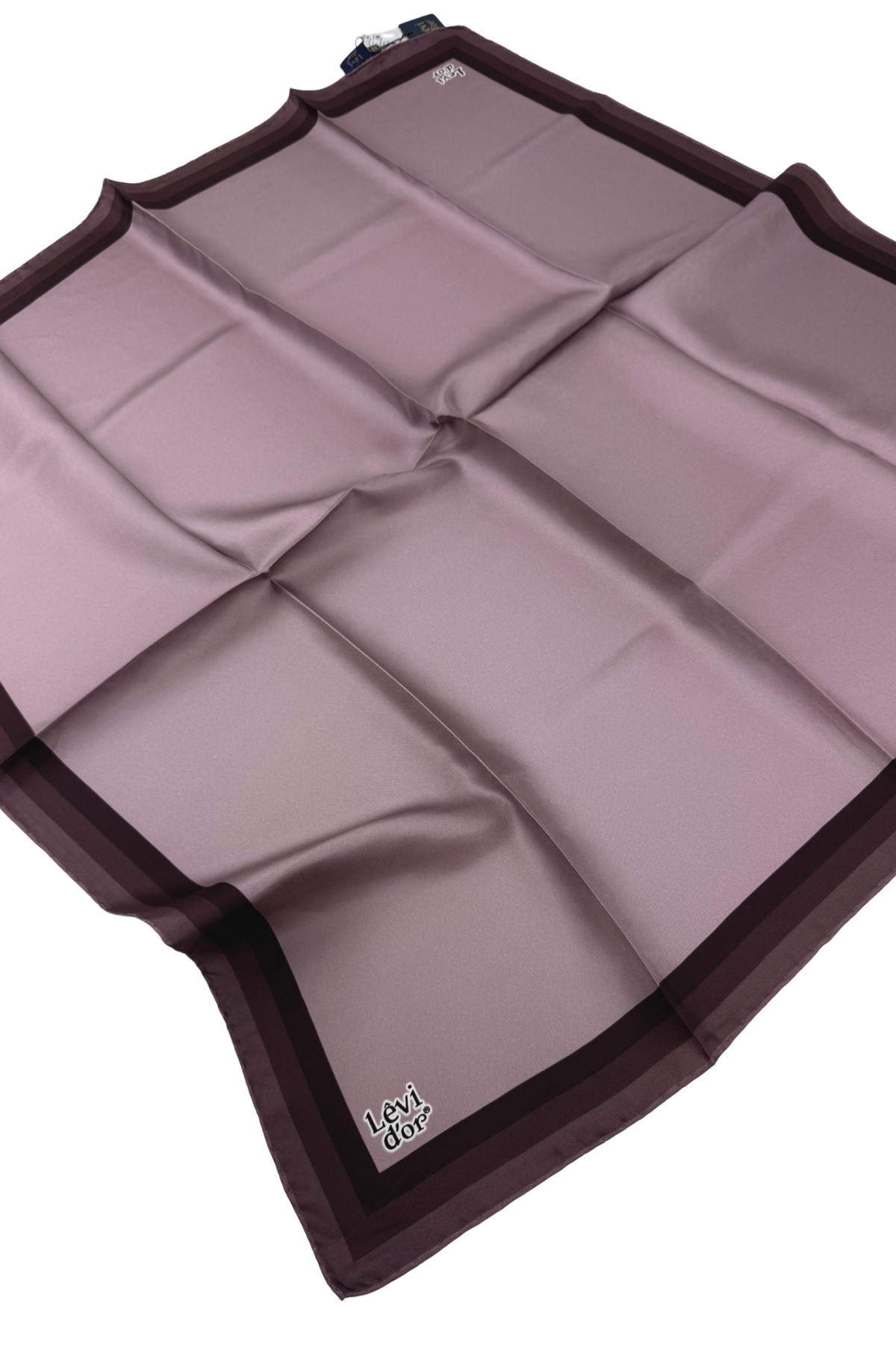 Levidor Twill İpek Eşarp LD1067-01 - Violet-16