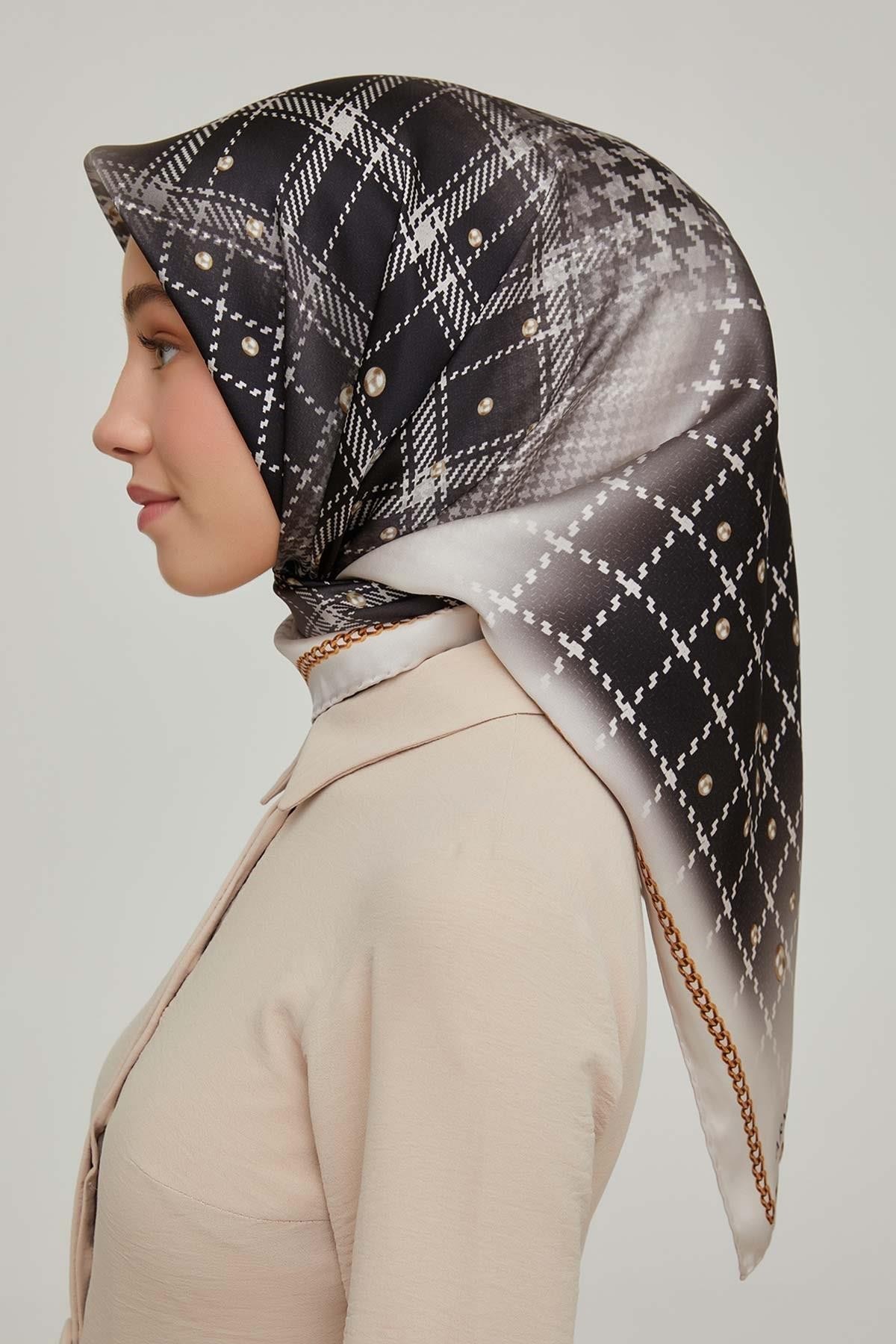 Armine Nostalji Serisi Sura İpek Eşarp 8612DS-04