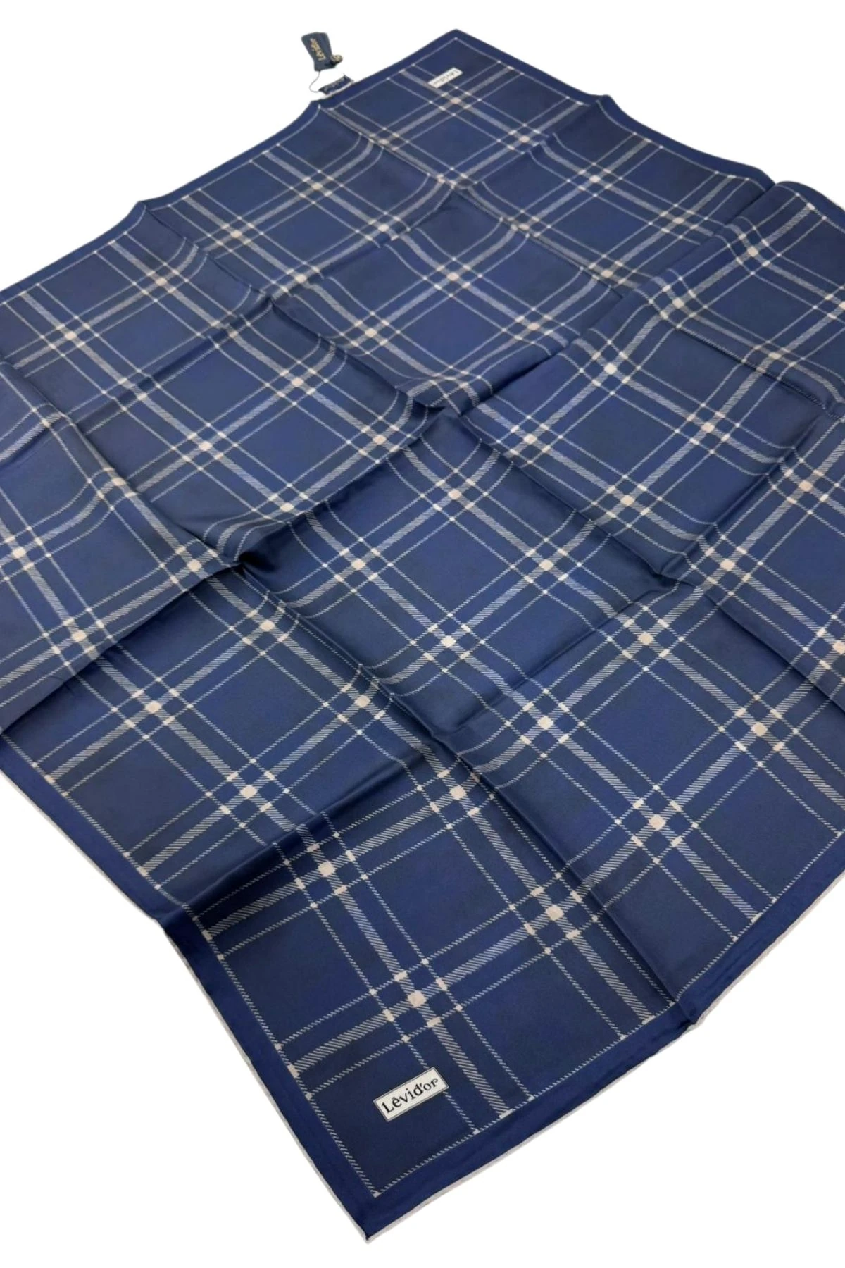 Levidor Twill İpek Eşarp LD1136 - 04-İndigo