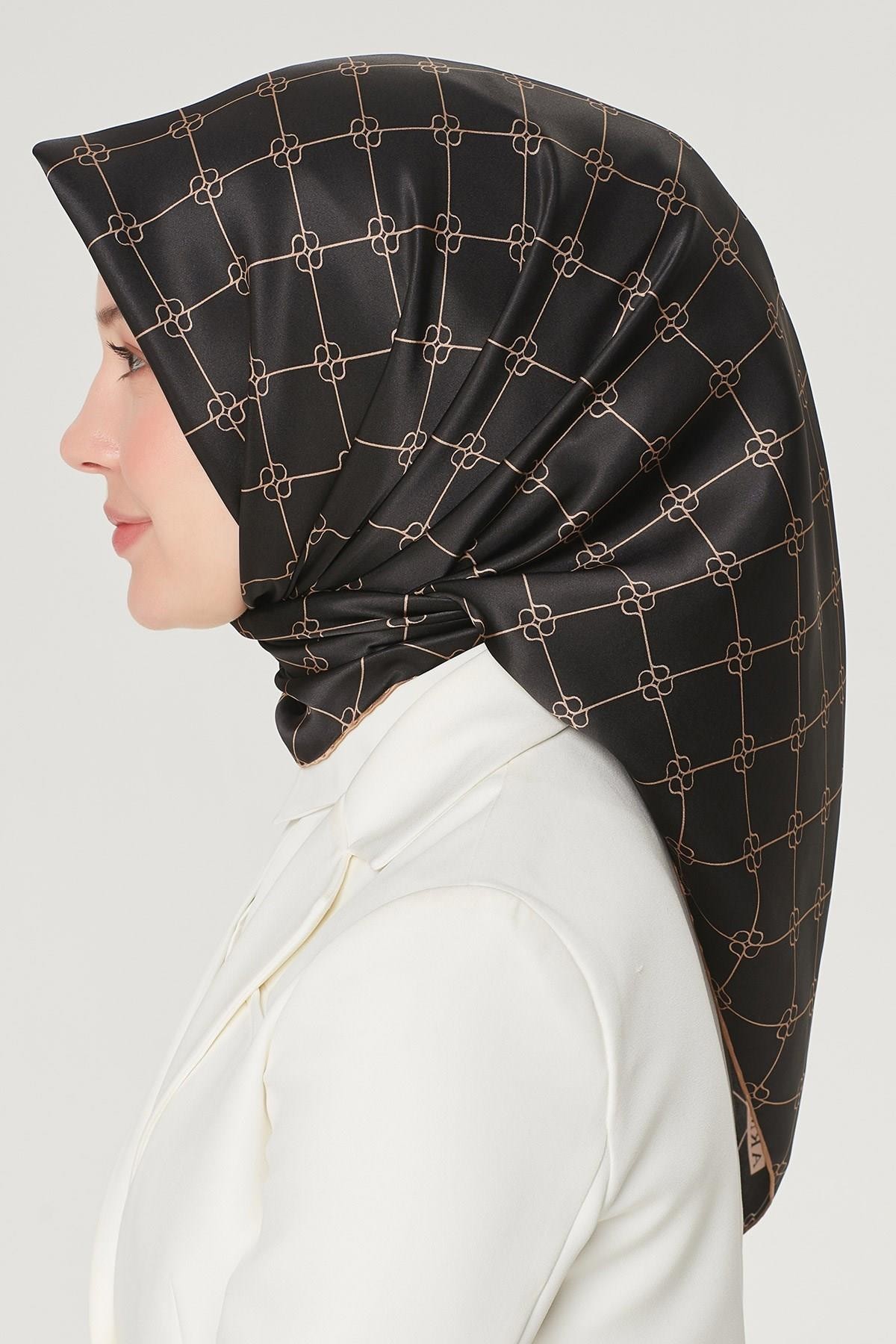Armine Nostalji Serisi Sura İpek Eşarp 8555DS-11