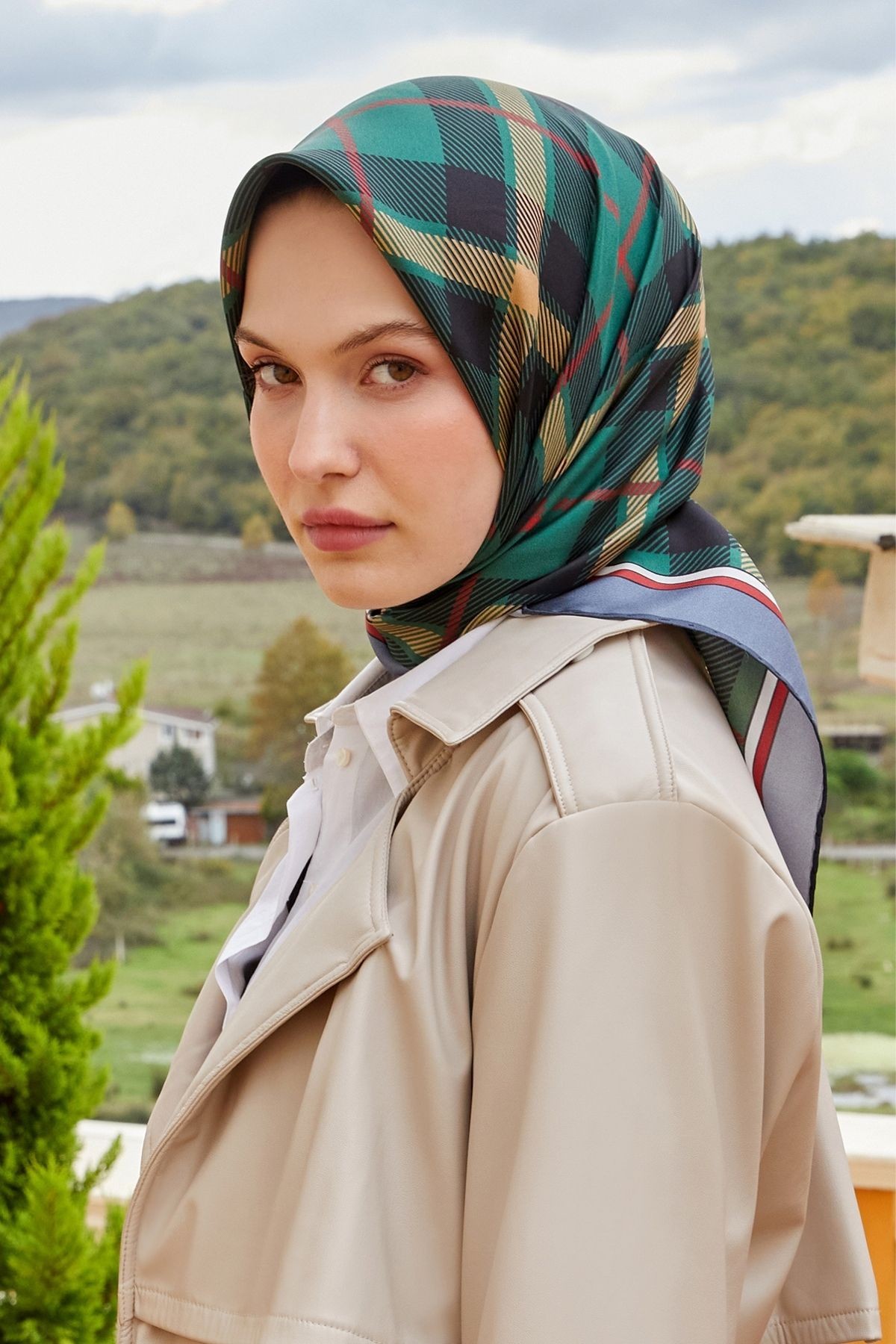 Levidor İpek Twill Eşarp 4213