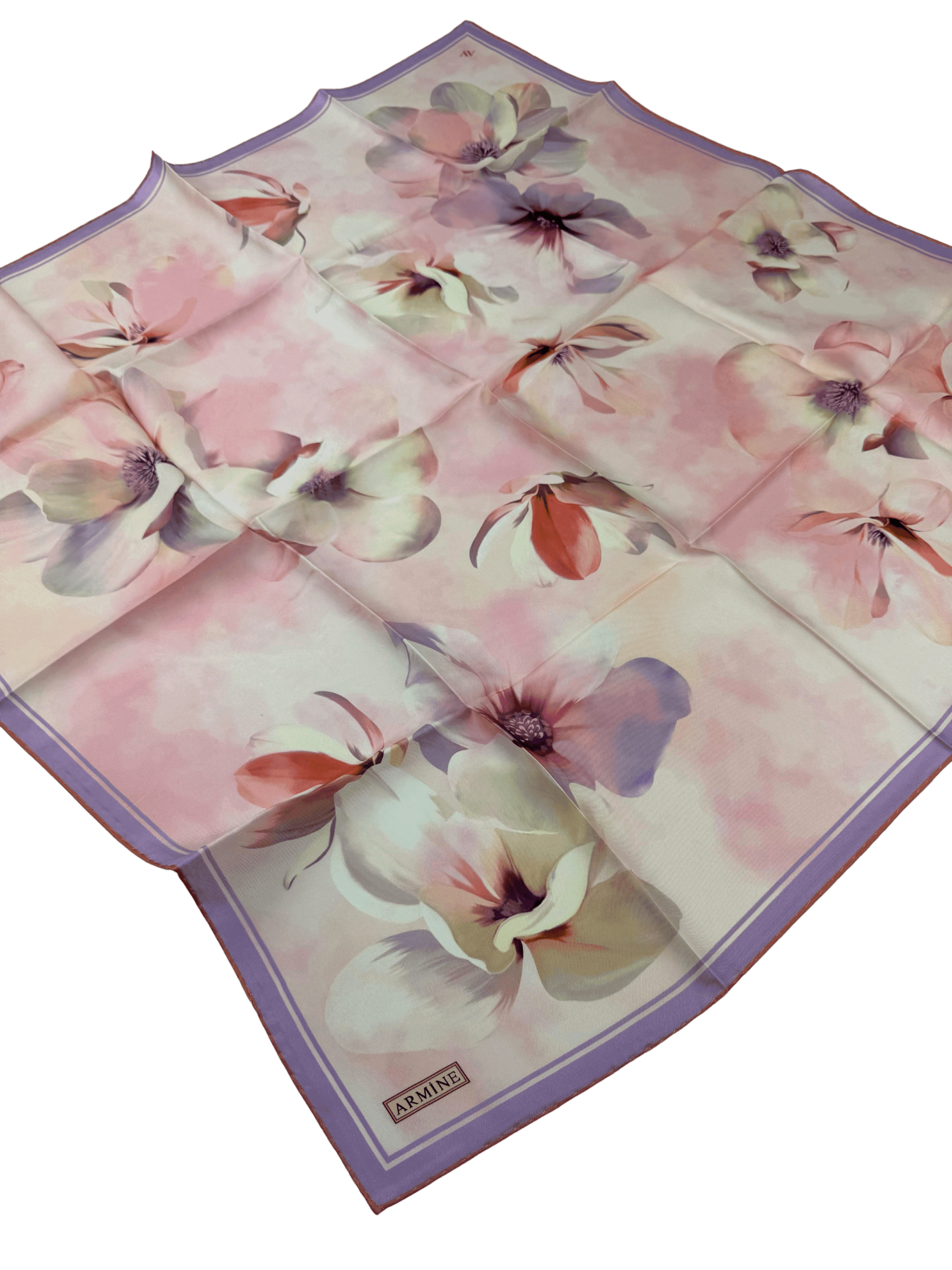 Armine Twill İpek Eşarp 9305D