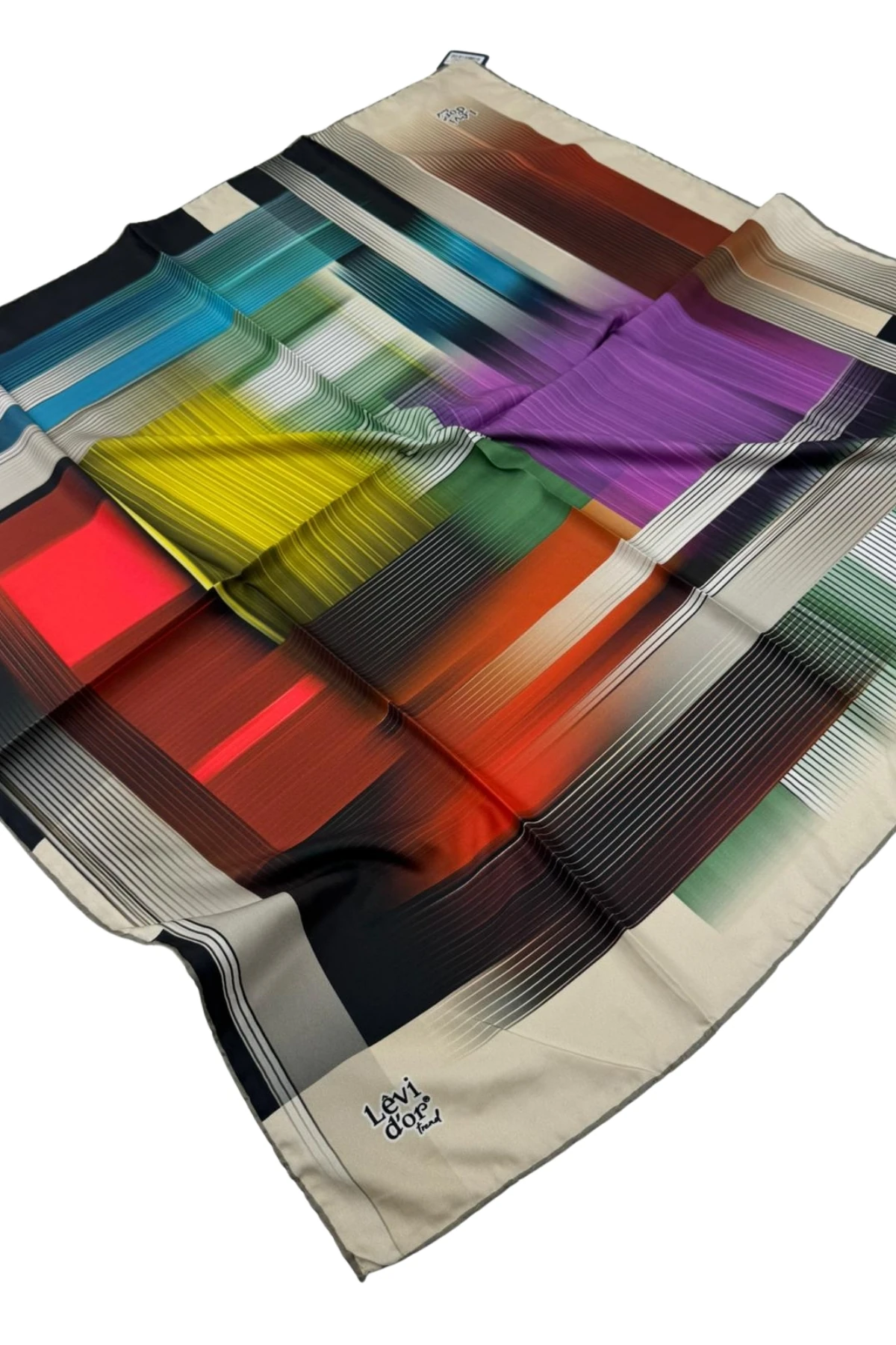 Levidor Trend Twill Eşarp LDT285 - 06-Çok Renkli