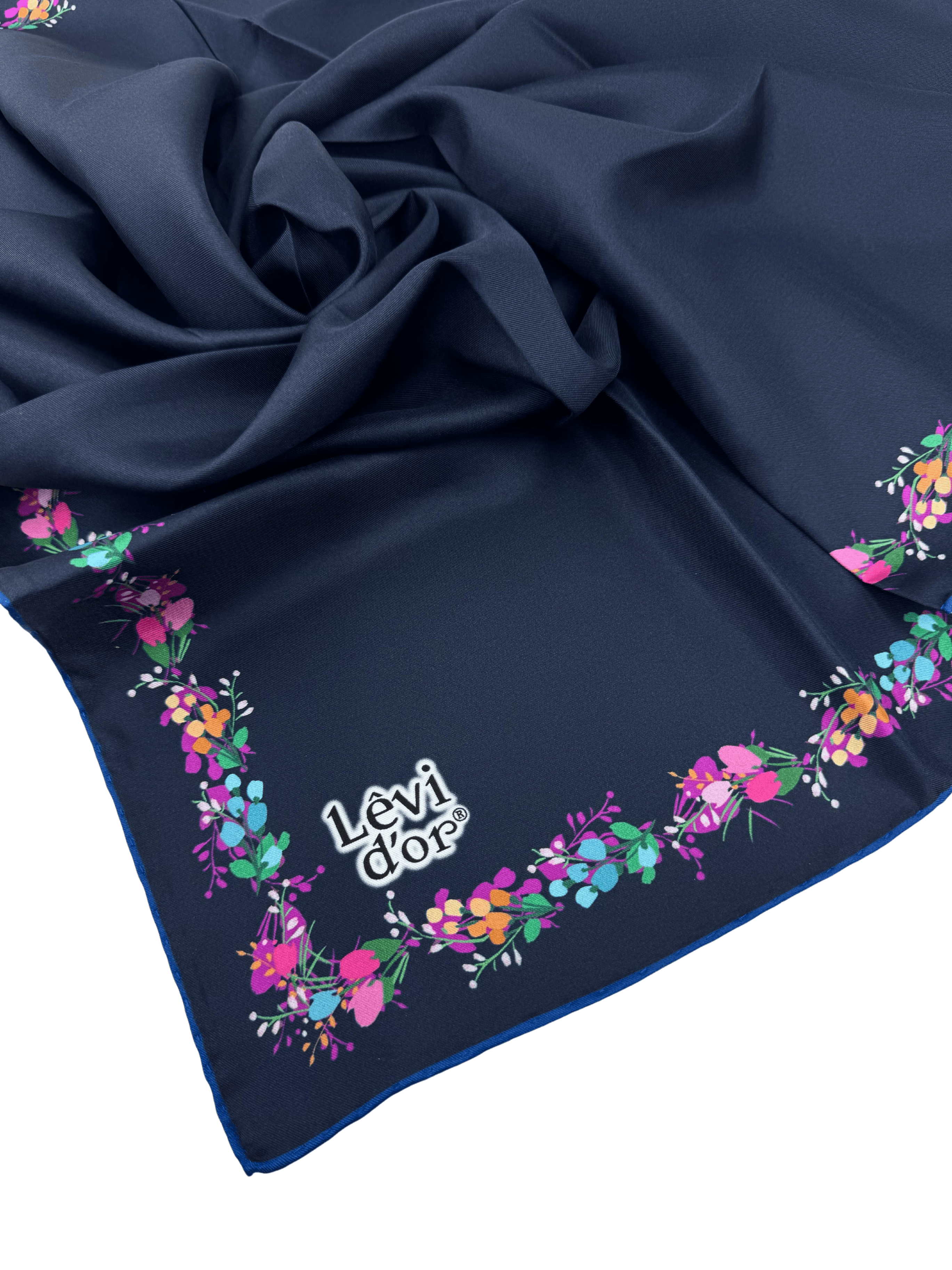 Levidor Twill İpek Eşarp LD4139-1