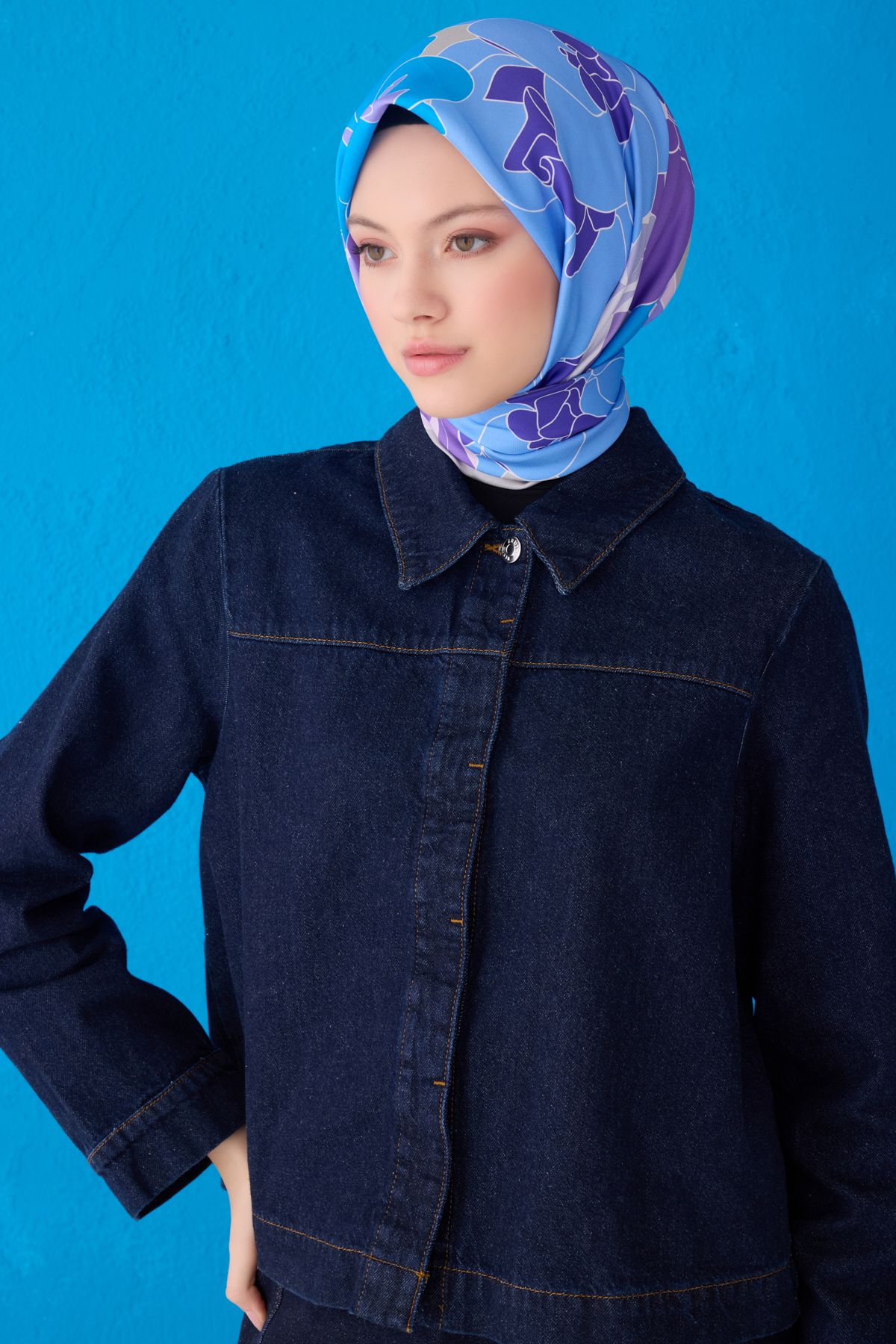 Belli Twill İpek Eşarp 4127D