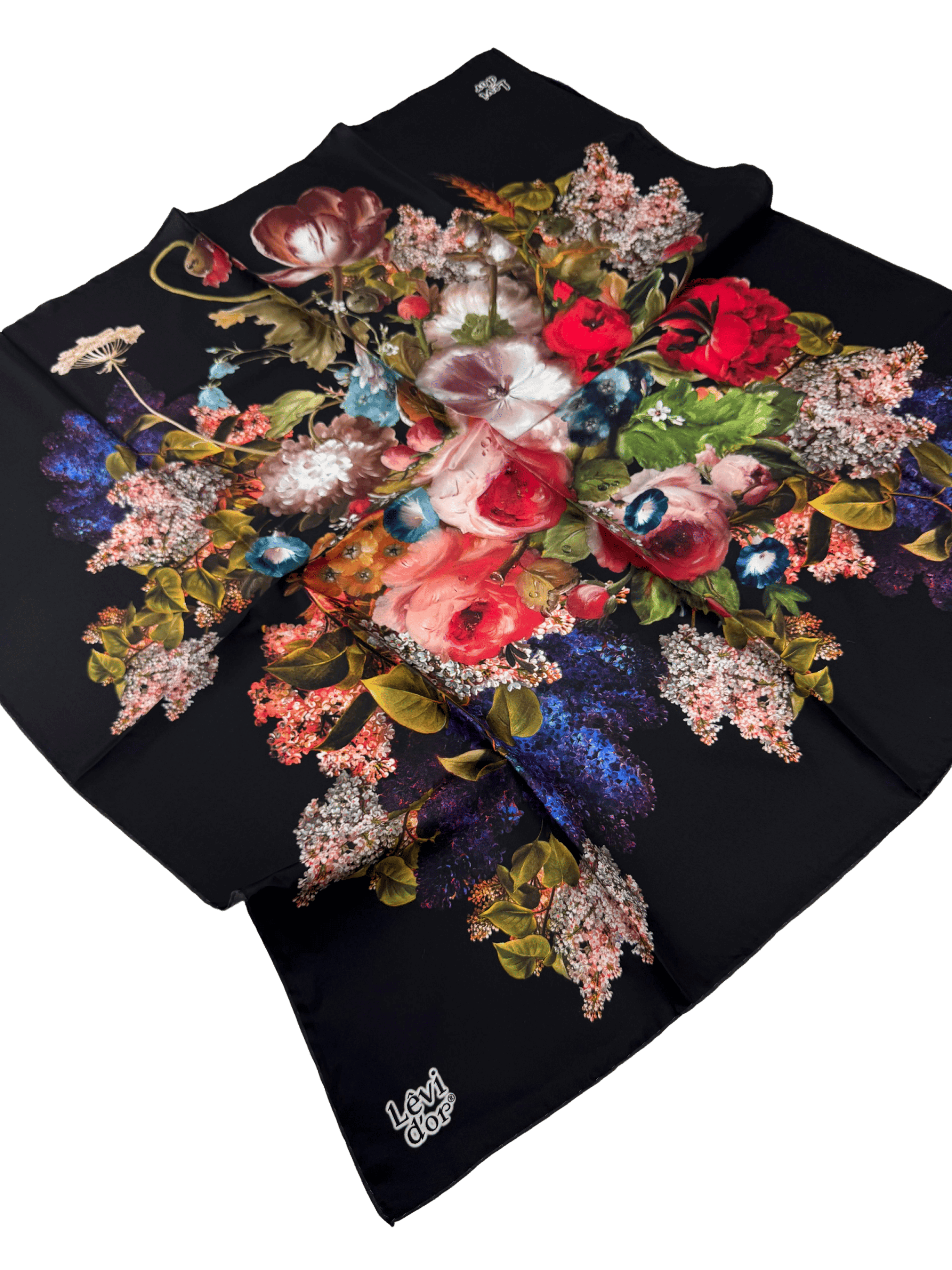 Levidor Twill İpek Eşarp LD4237-01