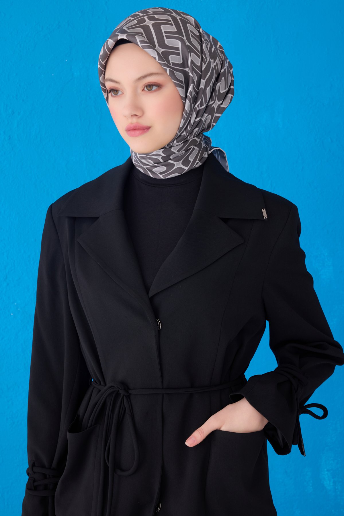 Belli Twill İpek Eşarp 4118D