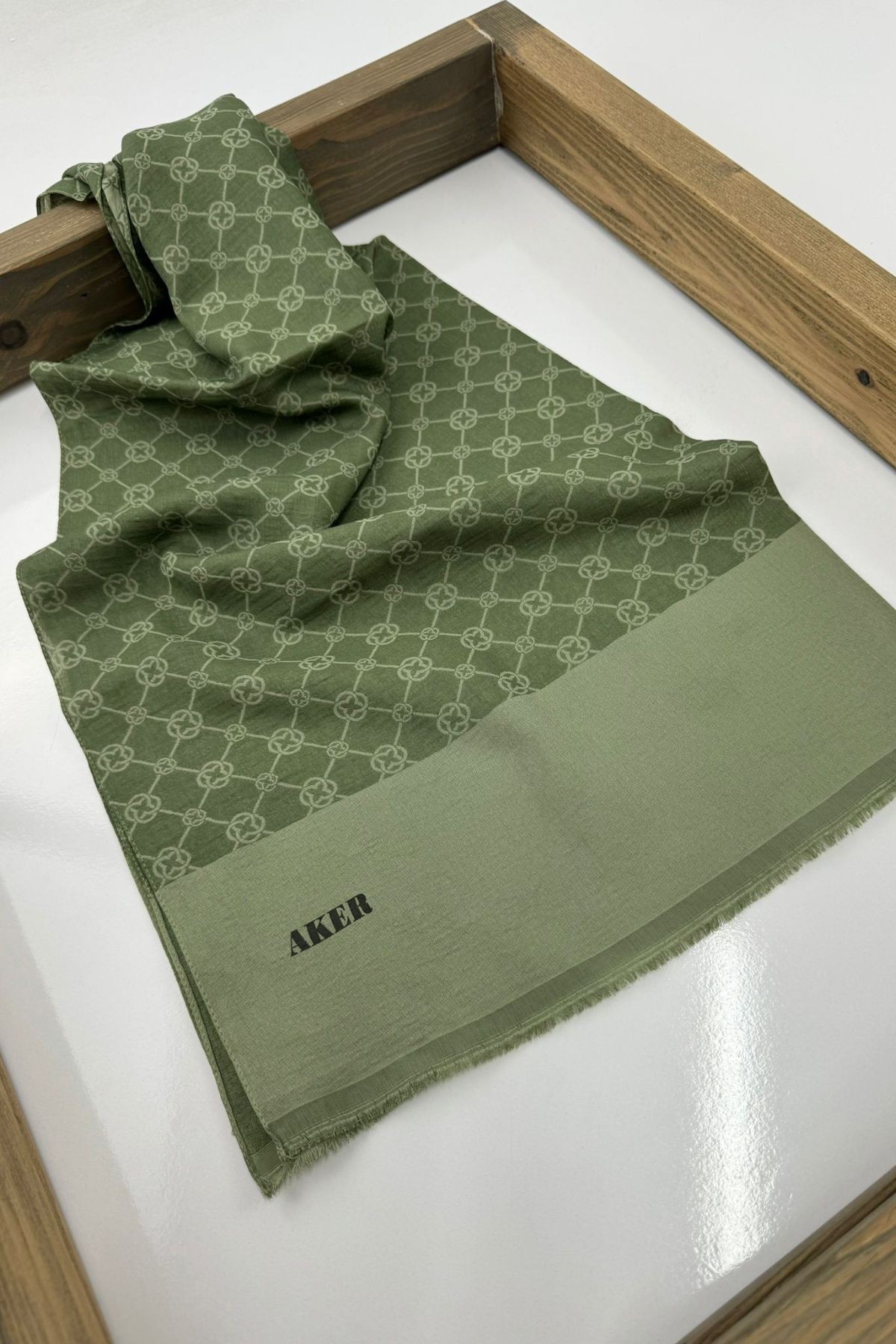 Aker Monogram Soft Pamuk Şal 1090100-952