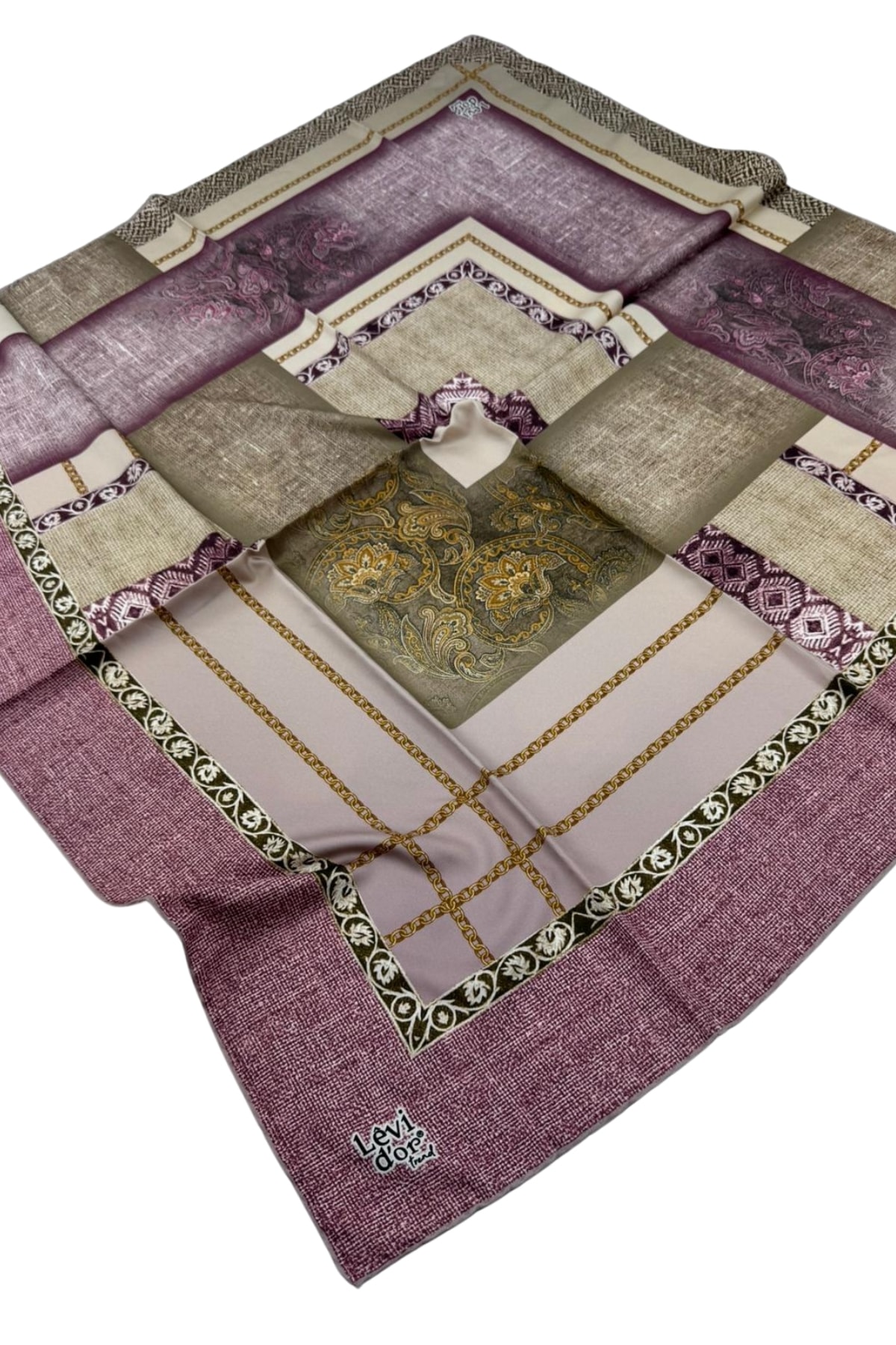 Levidor Trend Twill Eşarp LDT277 - 01-Pudra-Lila
