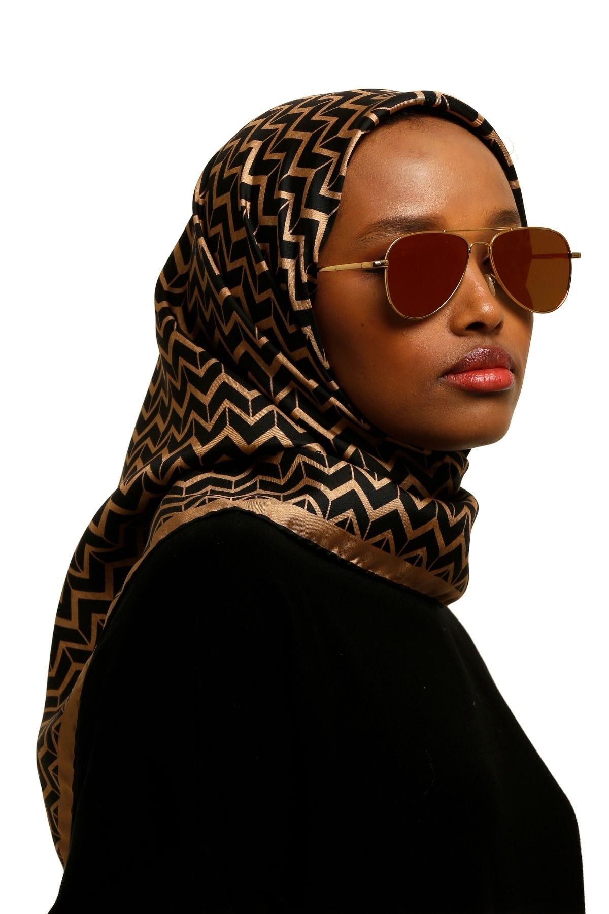 La Boutique İpek Twill Eşarp 2024 İlkhbahar - Yaz LB2023-05