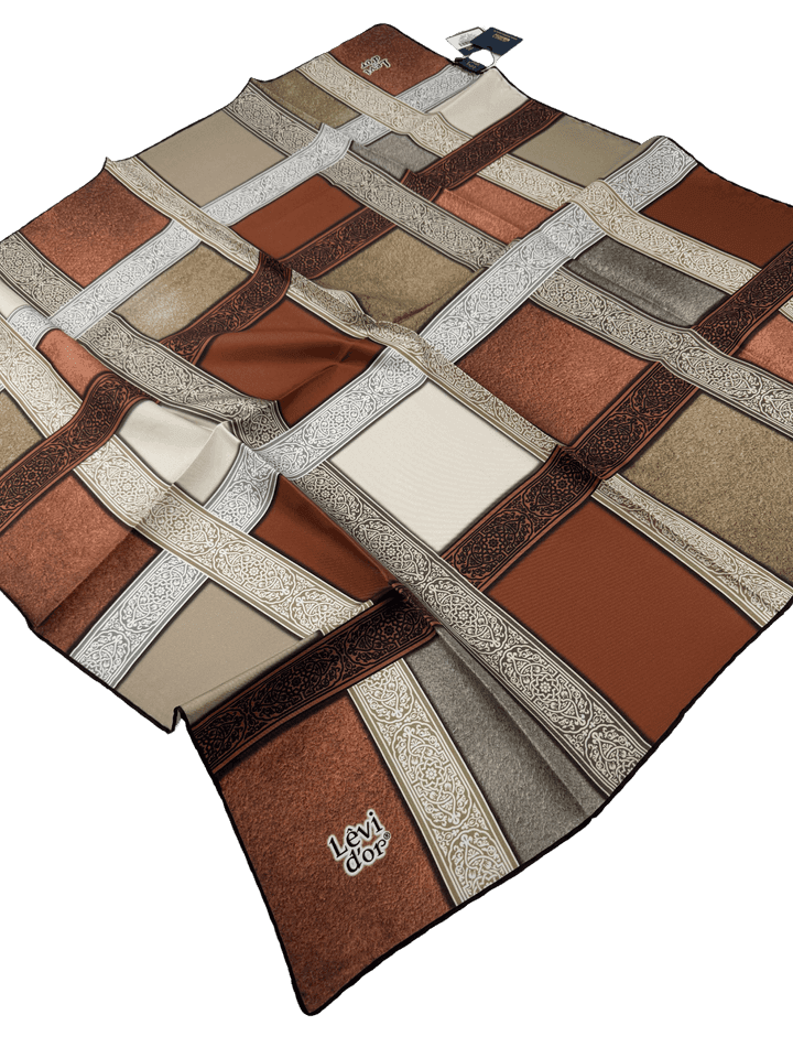 Levidor Twill İpek Eşarp LD4178-1