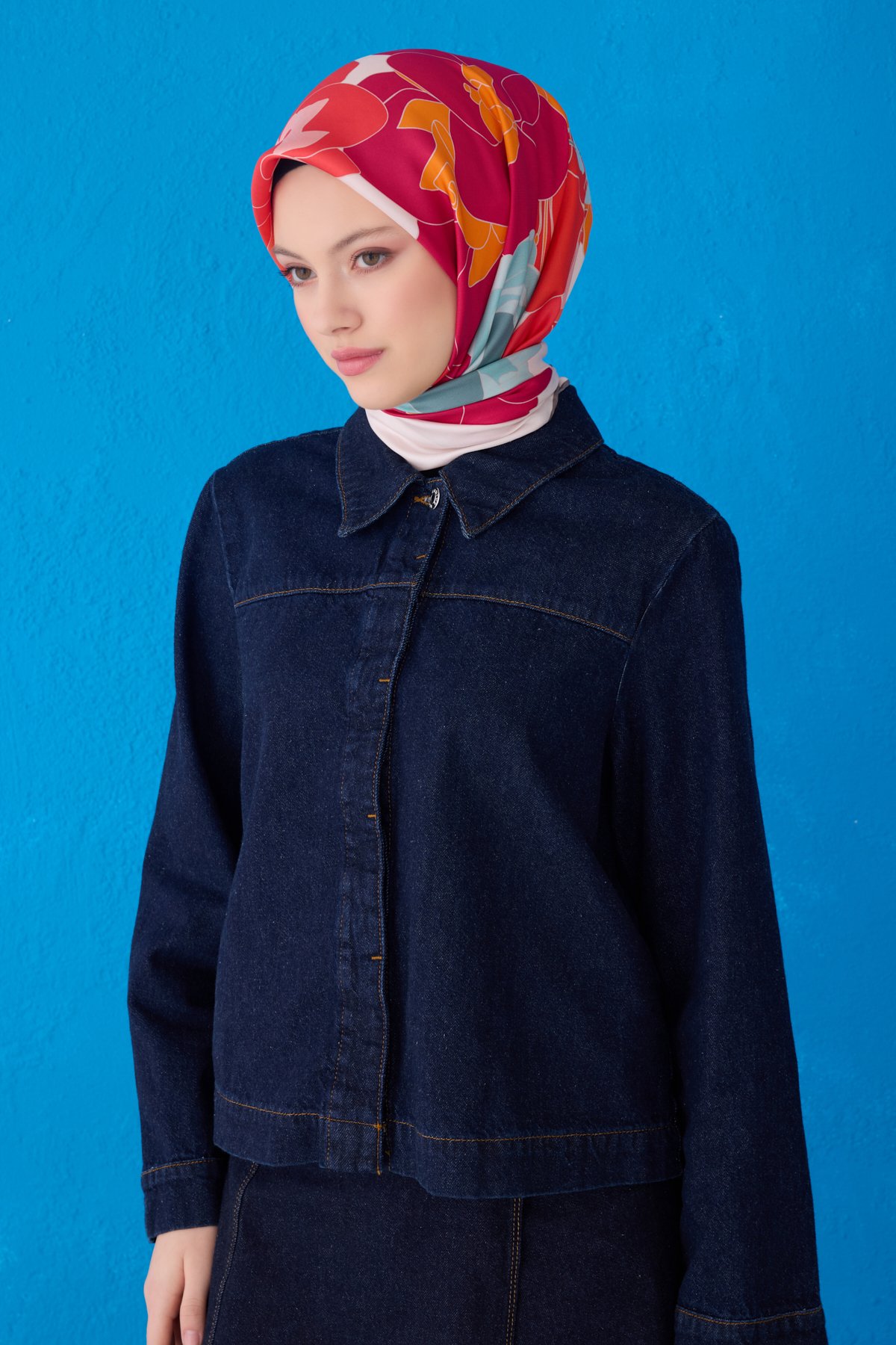 Belli Twill İpek Eşarp 4127D