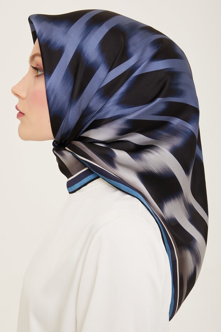 Armine Nostalji Serisi Twill İpek Eşarp 9155D-51