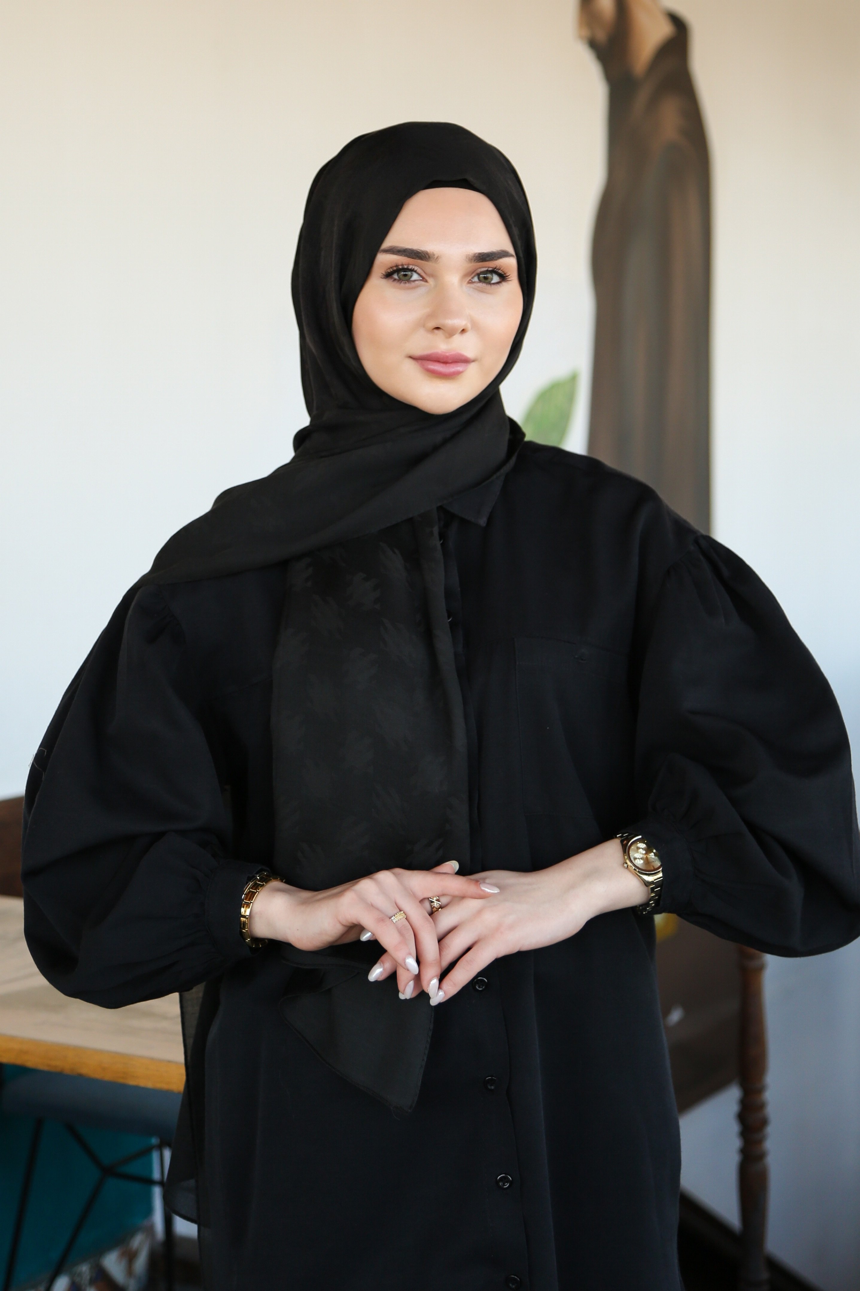 Armine Trend Lyon Şal 4 - Siyah-242238