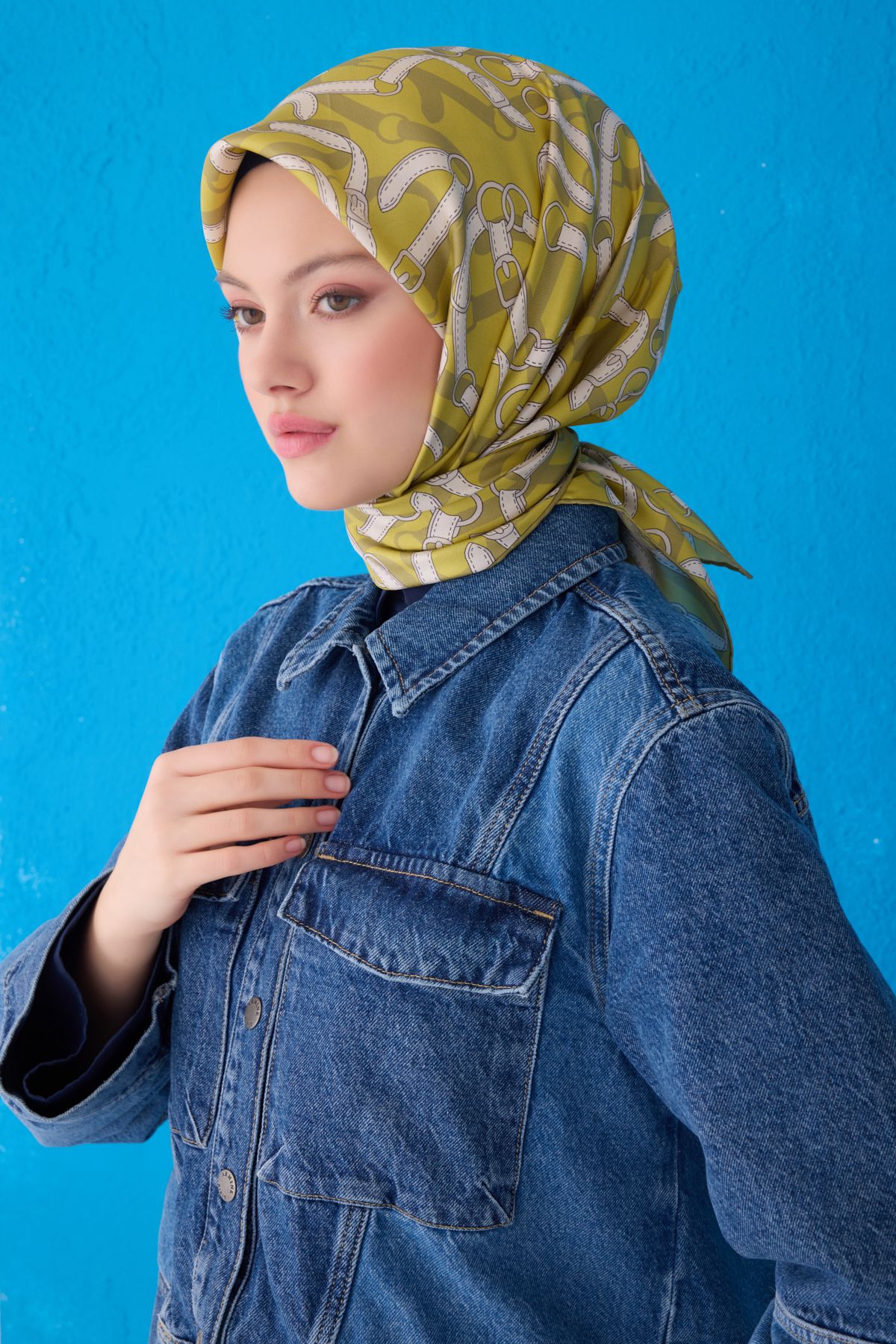 Belli Twill İpek Eşarp 4125D