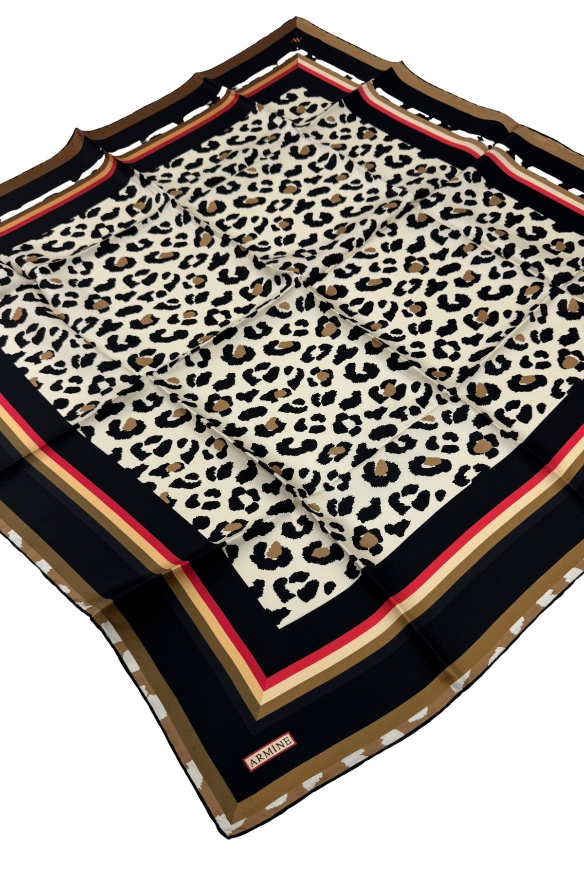 Armine Nostalji Serisi Twill İpek Eşarp 8728D-01