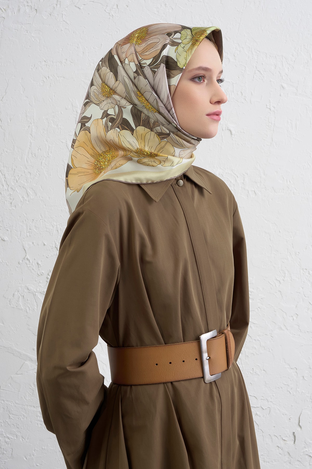 Armine Sura İpek Eşarp 9403DS - 38-Çok Renkli