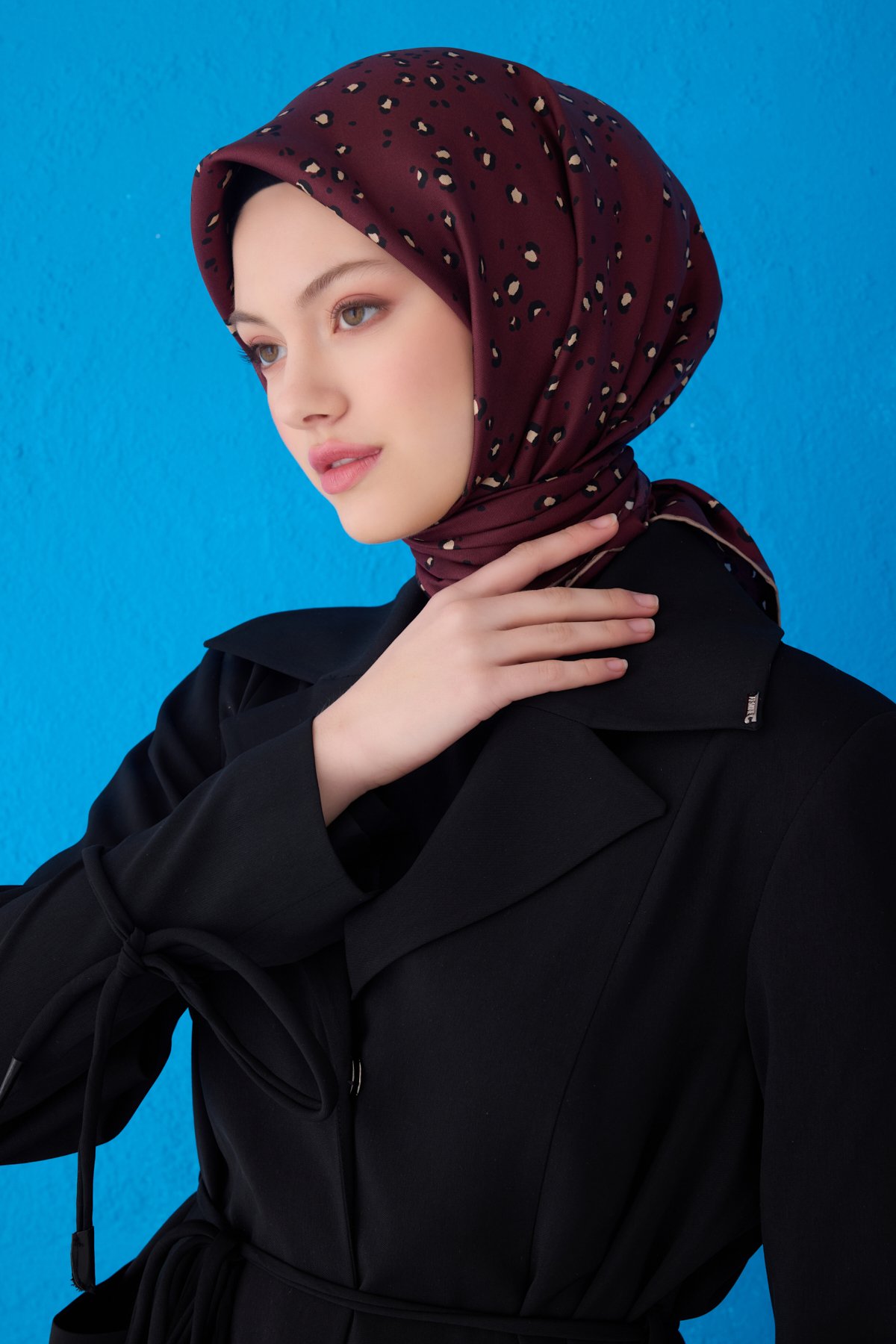 Belli Twill İpek Eşarp 4126D - Çok Renkli 2