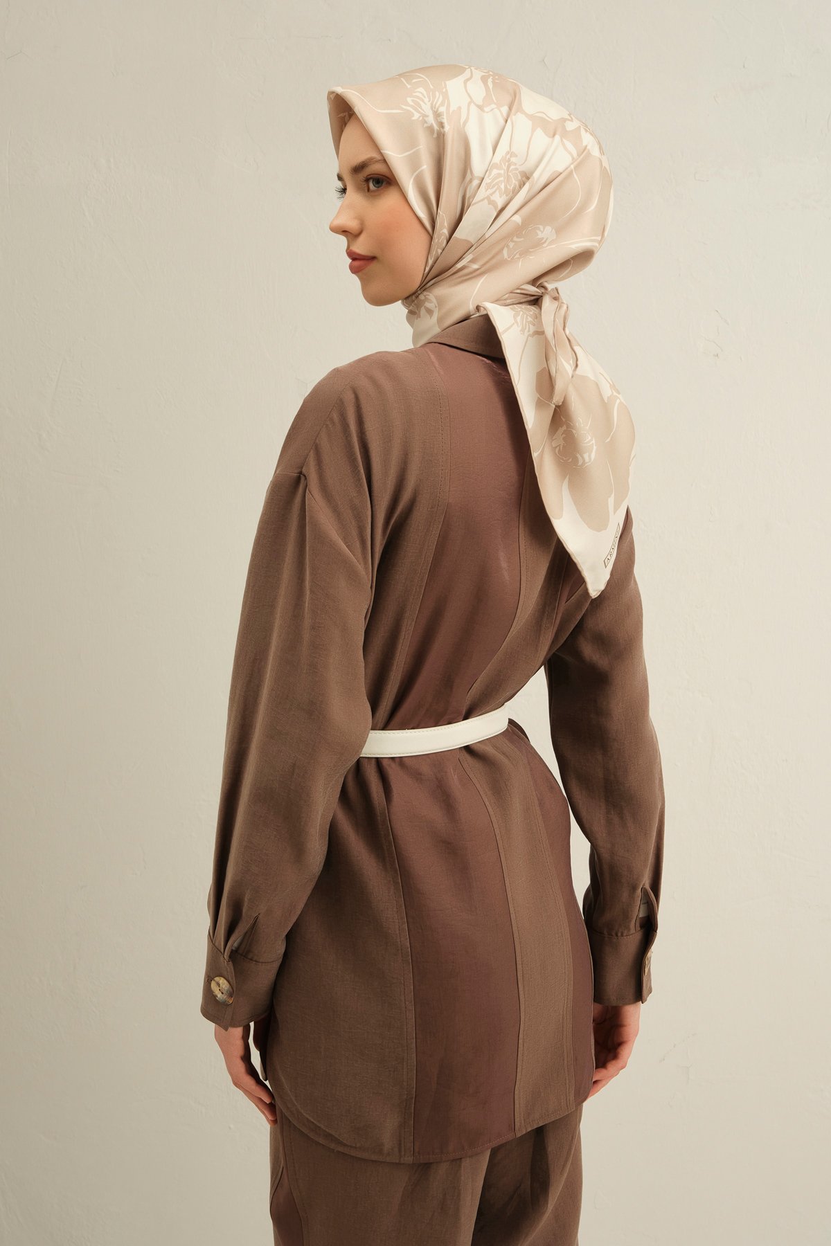 Armine Twill İpek Eşarp 9344D