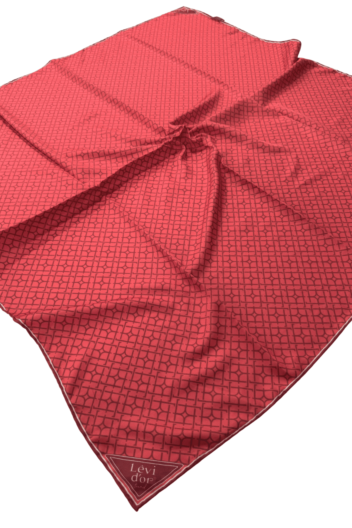Levidor Trend Twill Eşarp LDT270-01 - Mercan-15