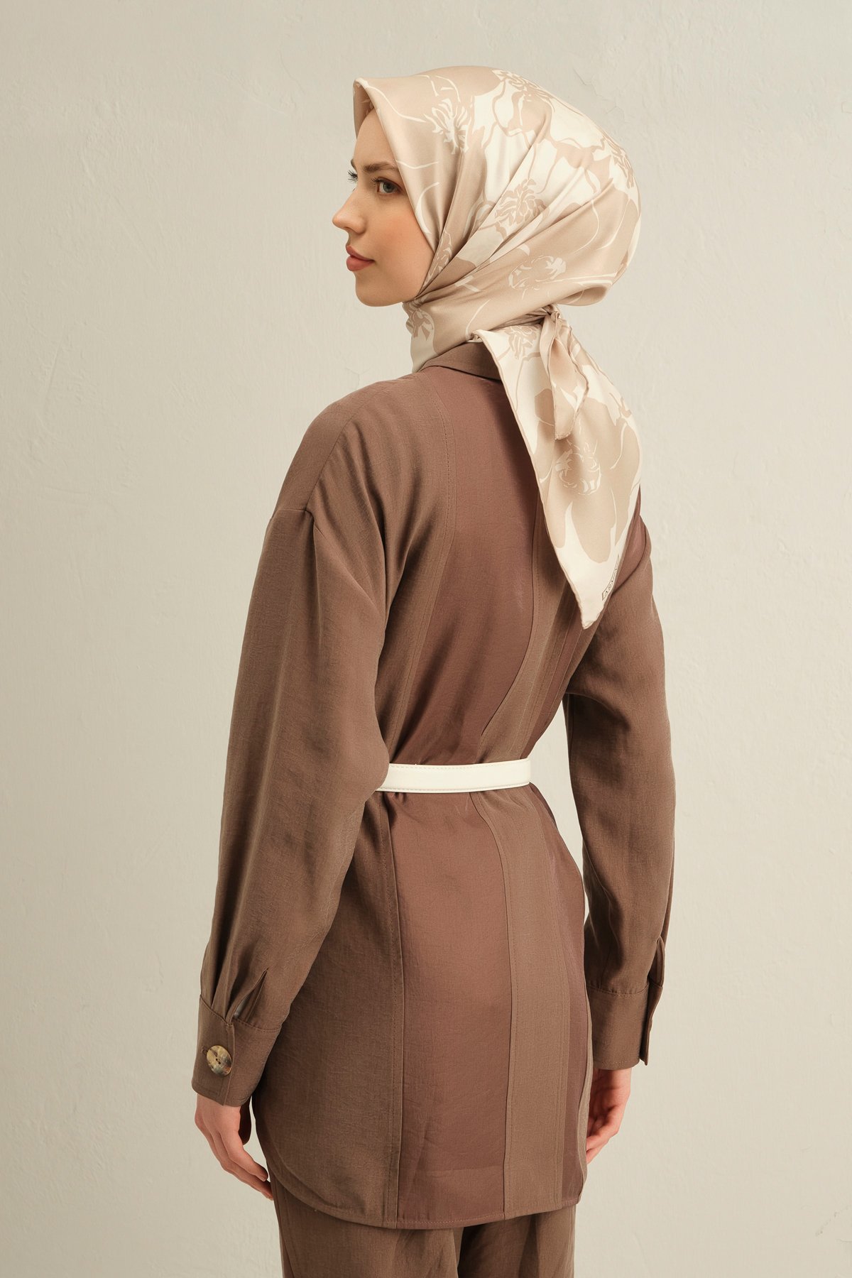 Armine Twill İpek Eşarp 9344D