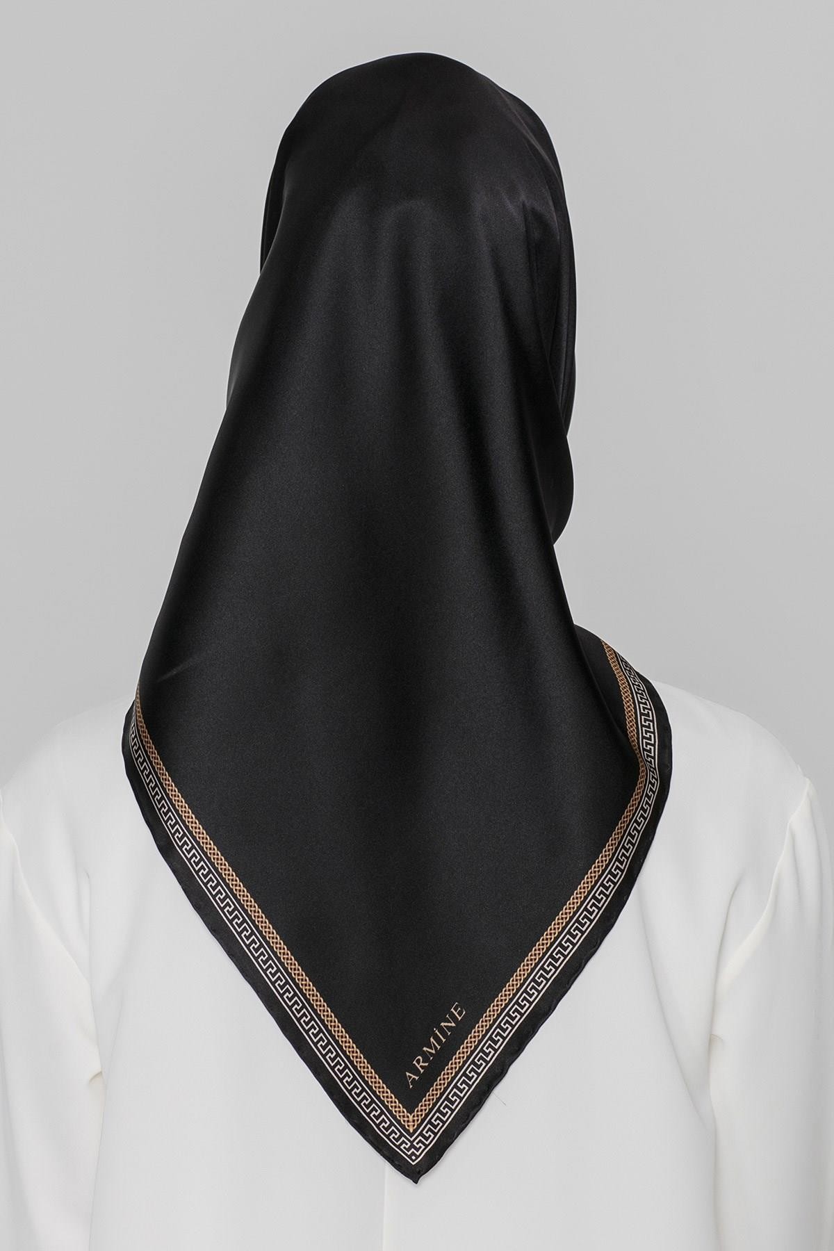 Armine Nostalji Serisi İpek Twill Eşarp 8432D-31