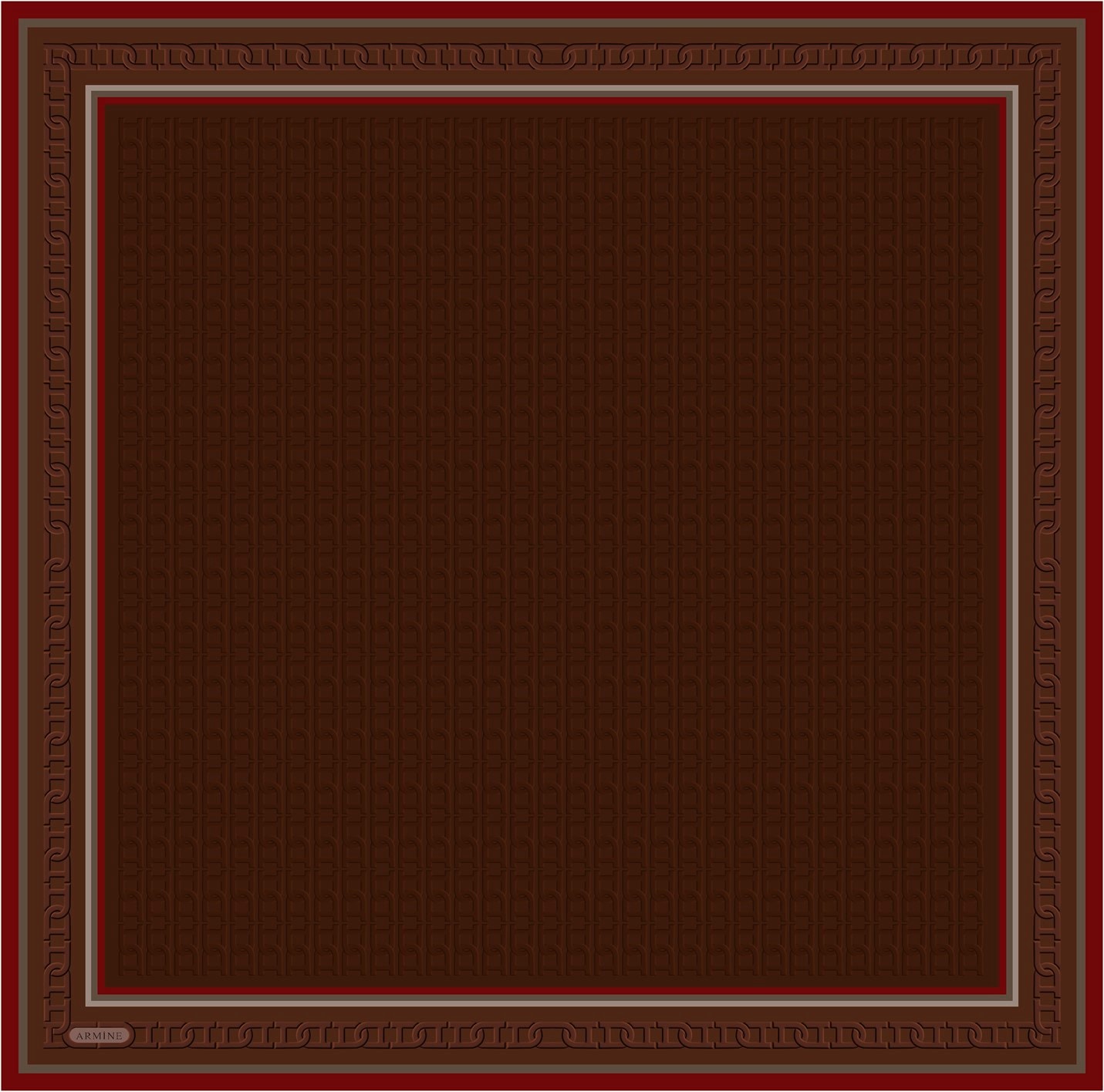 Armine Twill İpek Eşarp 9301D - Bordo-Kırmızı-62