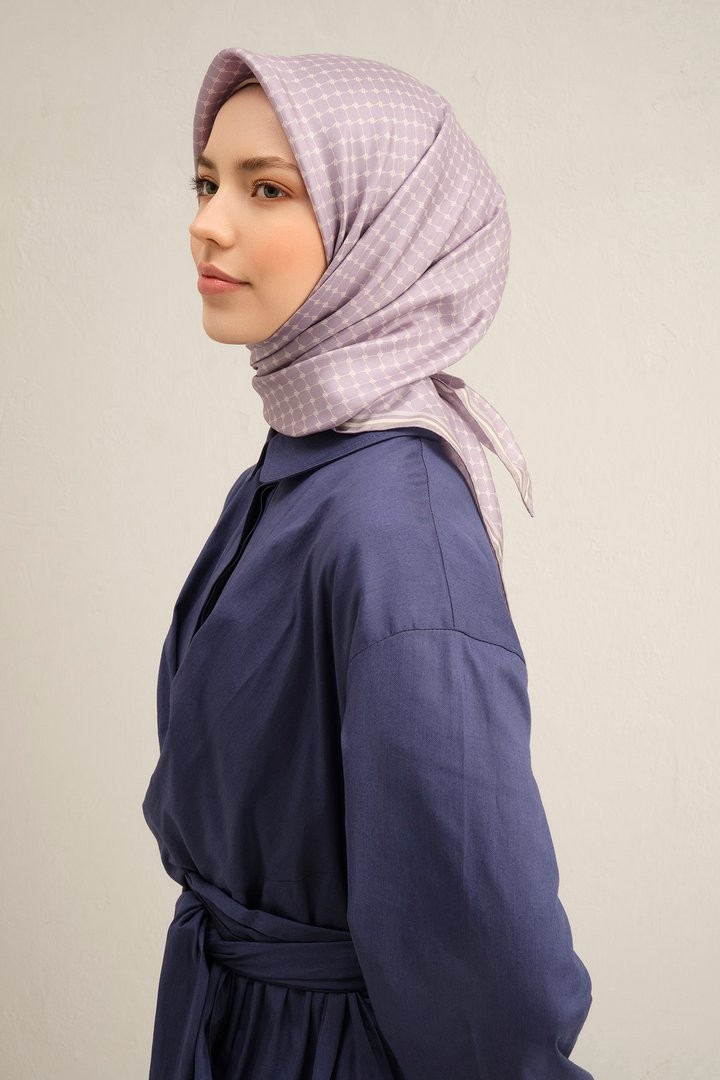 Armine Twill İpek Eşarp 9345D